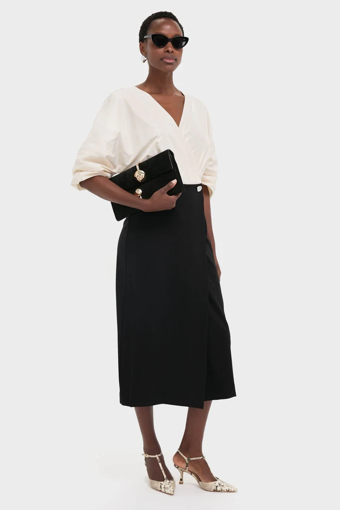 Ivory and Black Orion Dress - Image 2