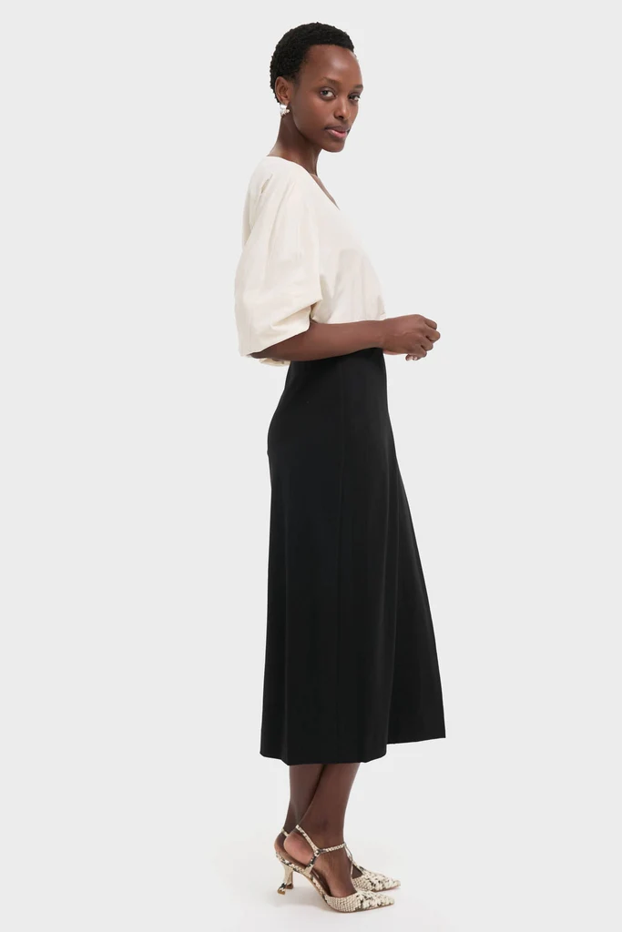 Ivory and Black Orion Dress - Image 3
