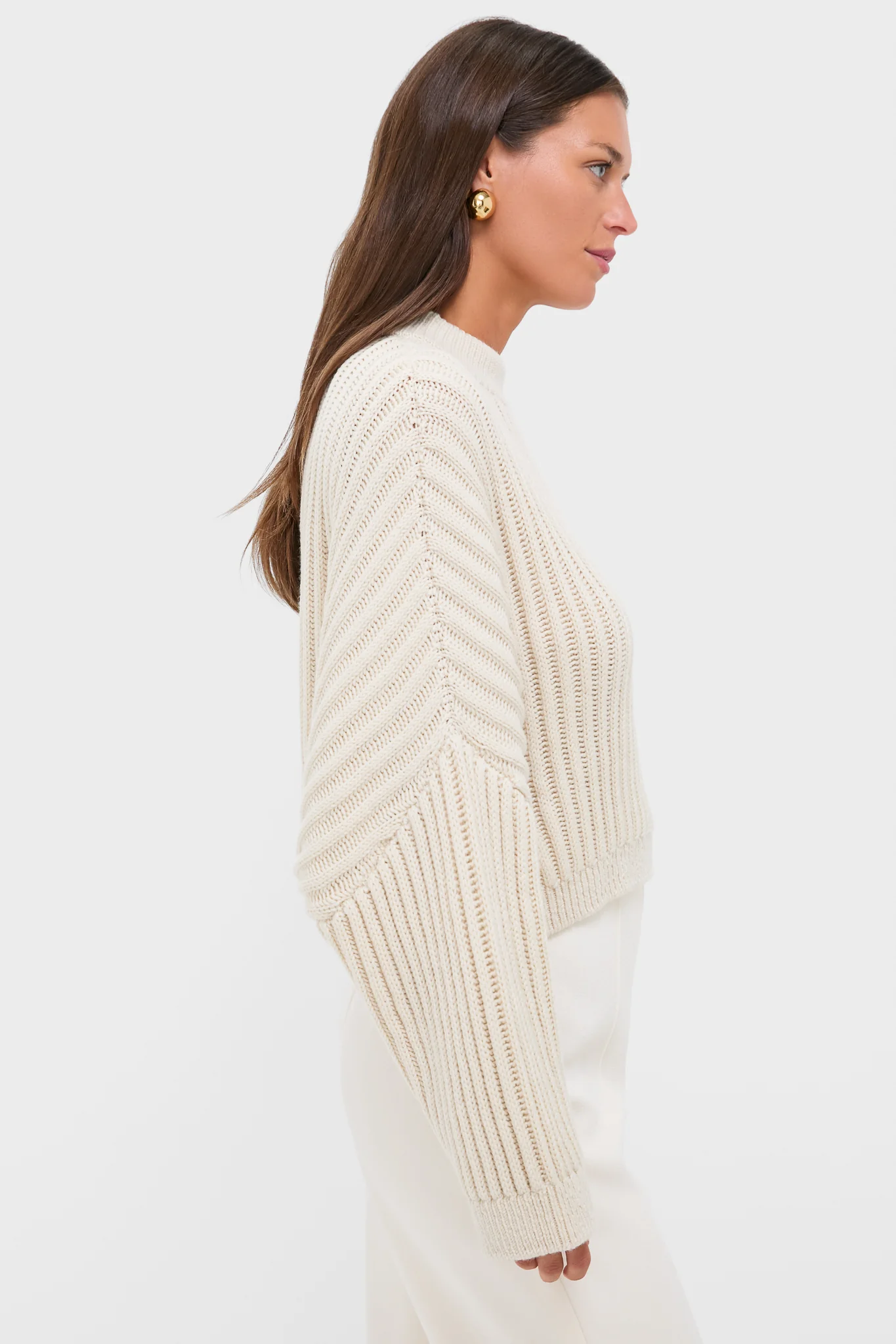 Ivory Bitsy Sweater - Image 3