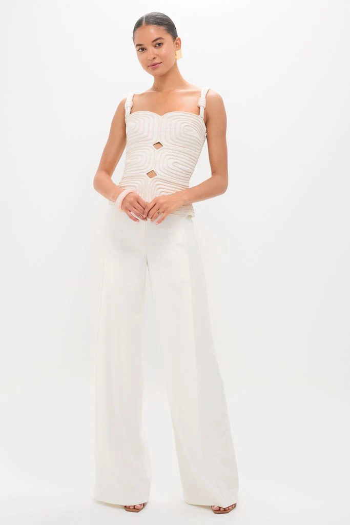 Ivory Marea Embellished Top - Image 5