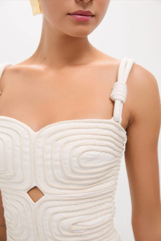 Ivory Marea Embellished Top - Image 6