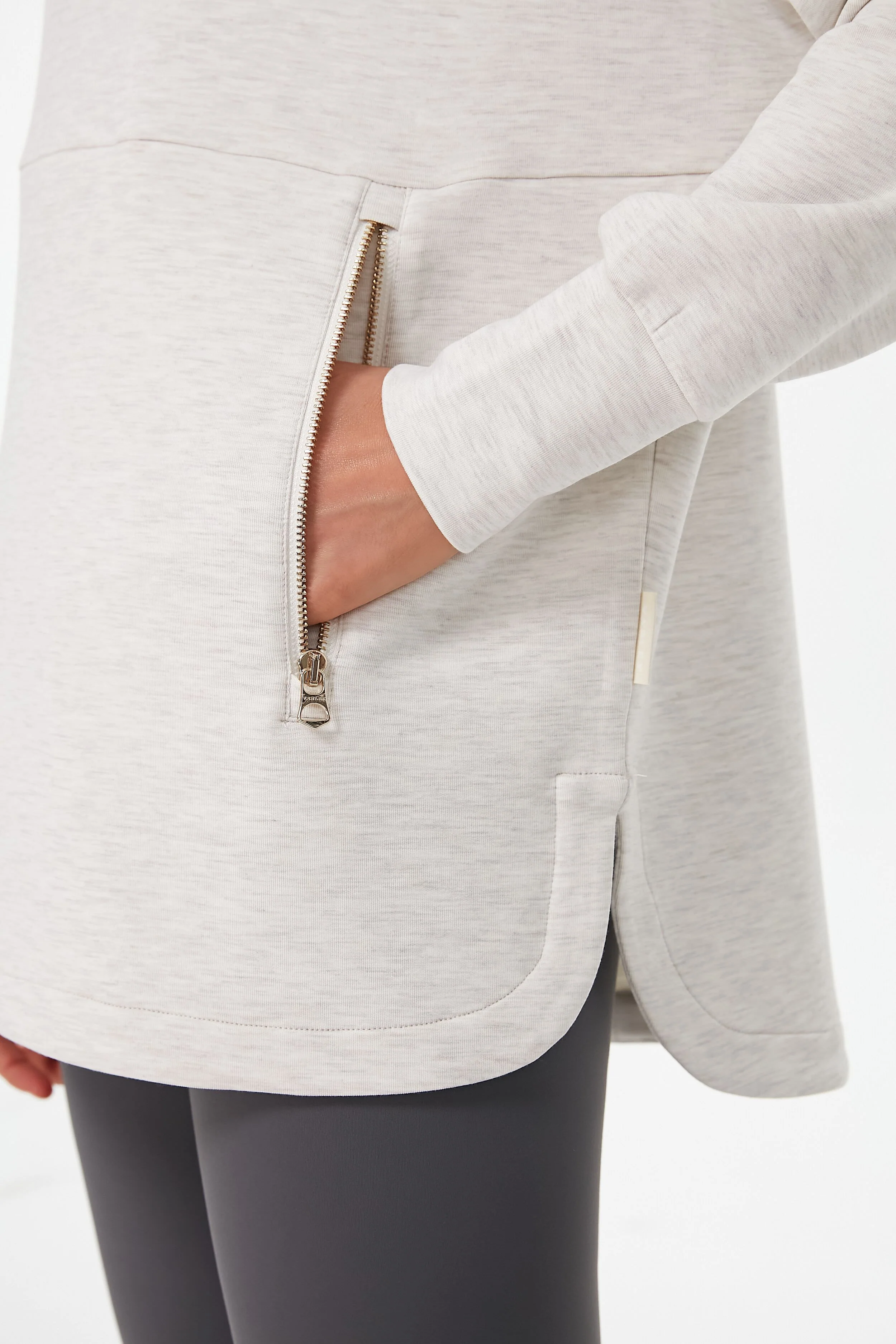 Ivory Marl Bay Sweat - Image 5