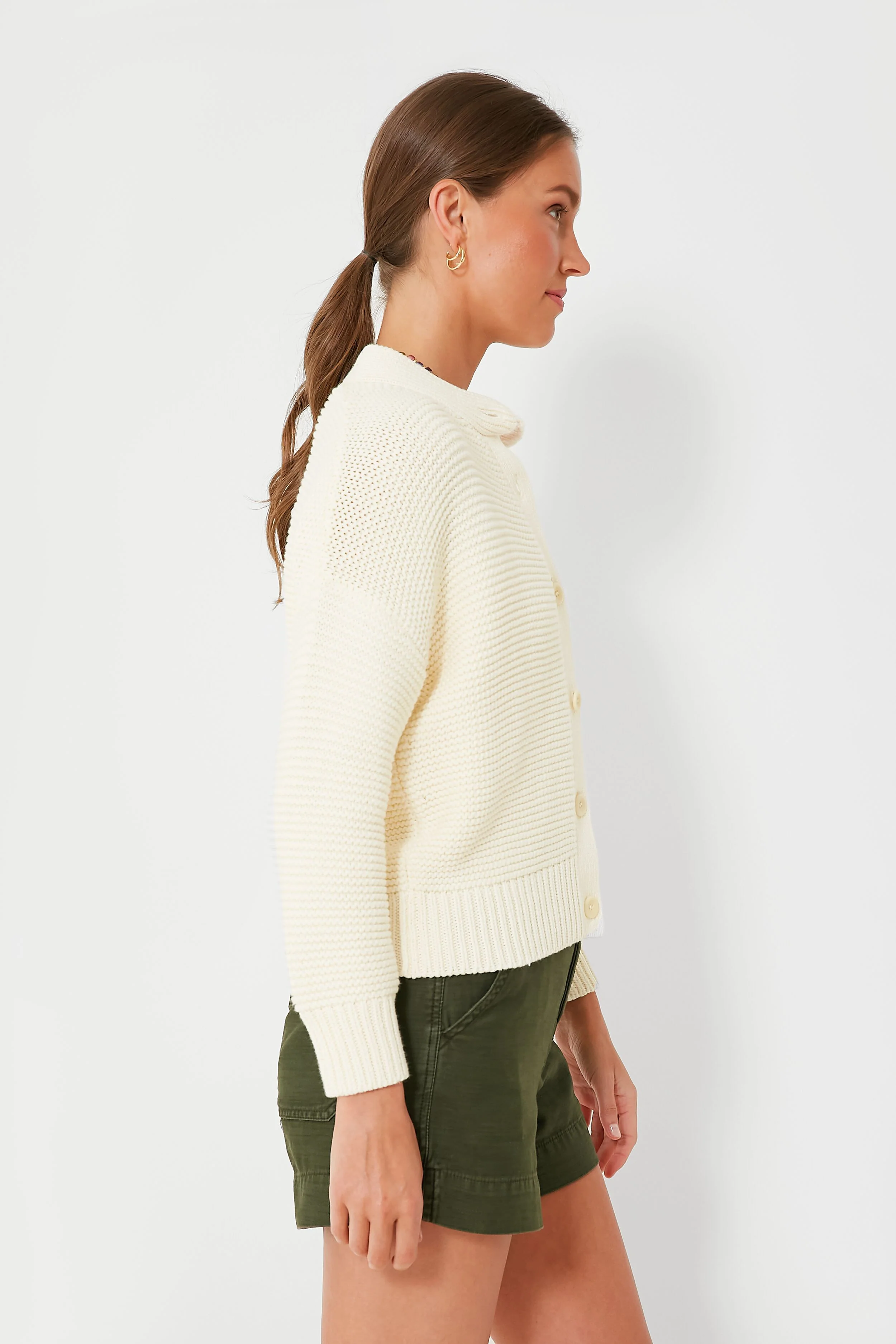 Ivory Nico Chunky Cardigan - Image 3