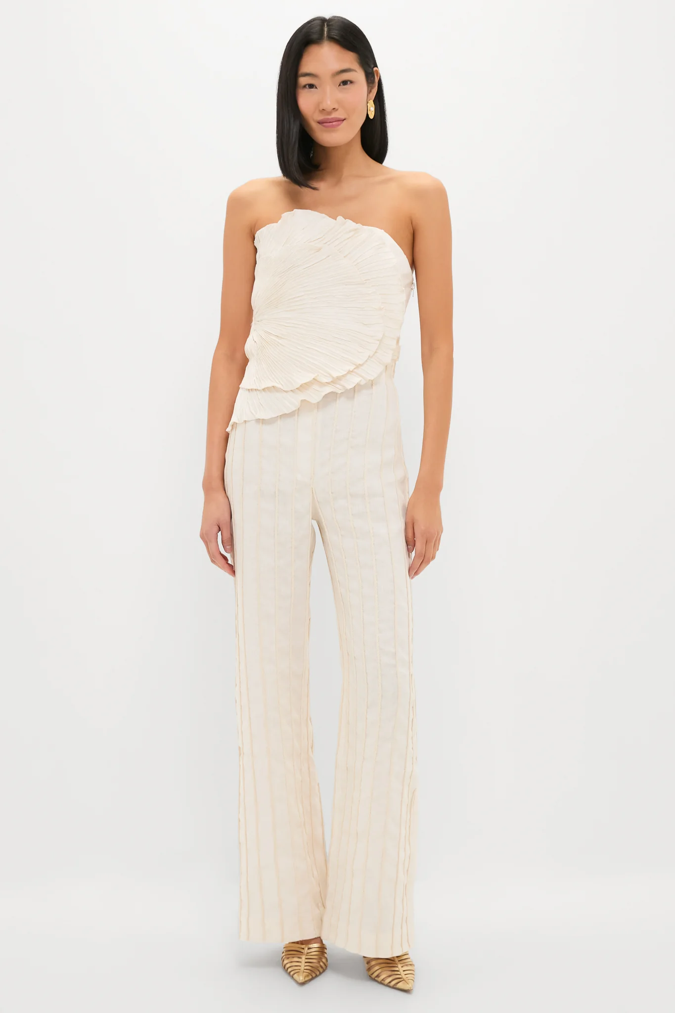 Ivory Tuyo Embroidered Pants - Image 6