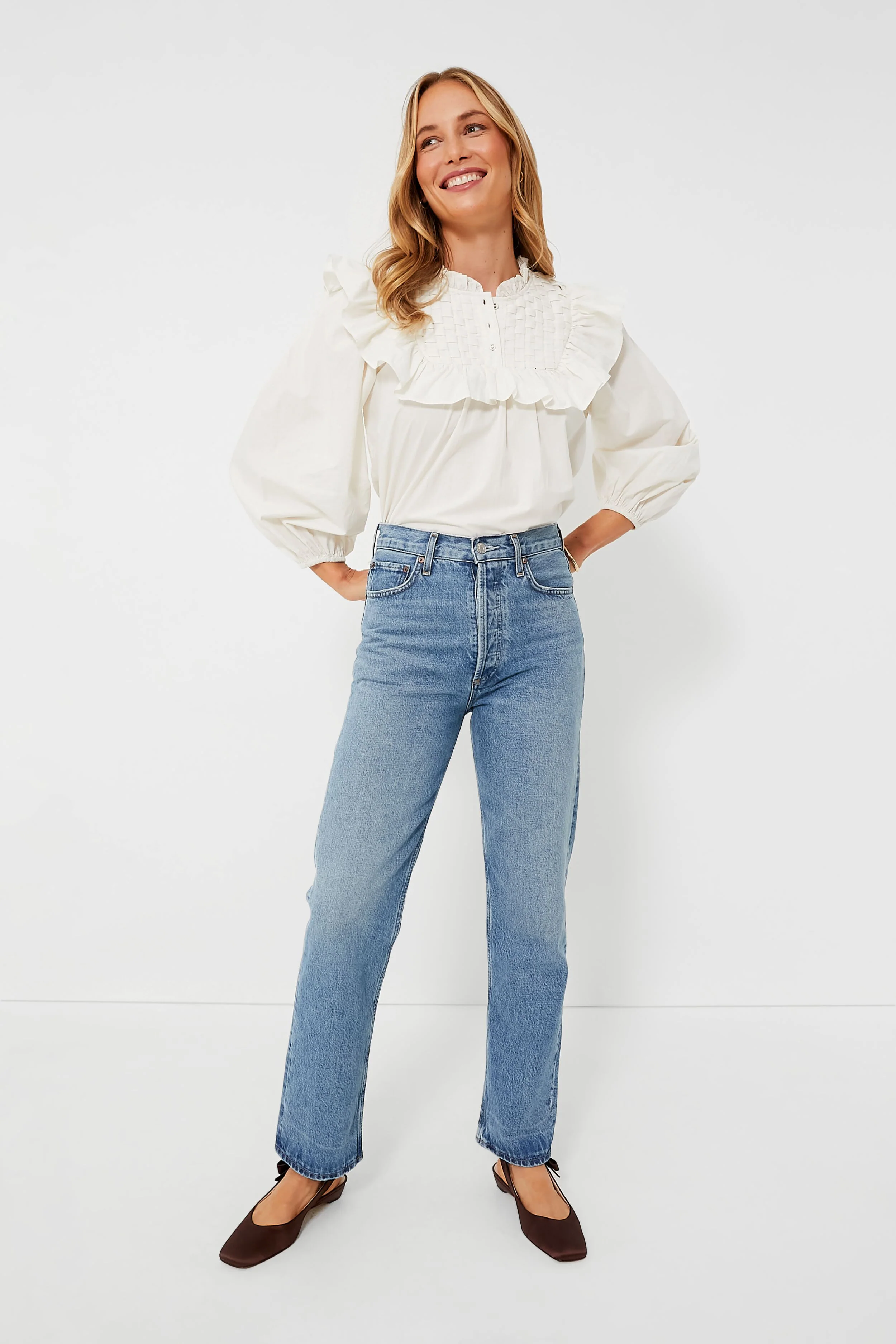 Ivory Vivienne Blouse - Image 2