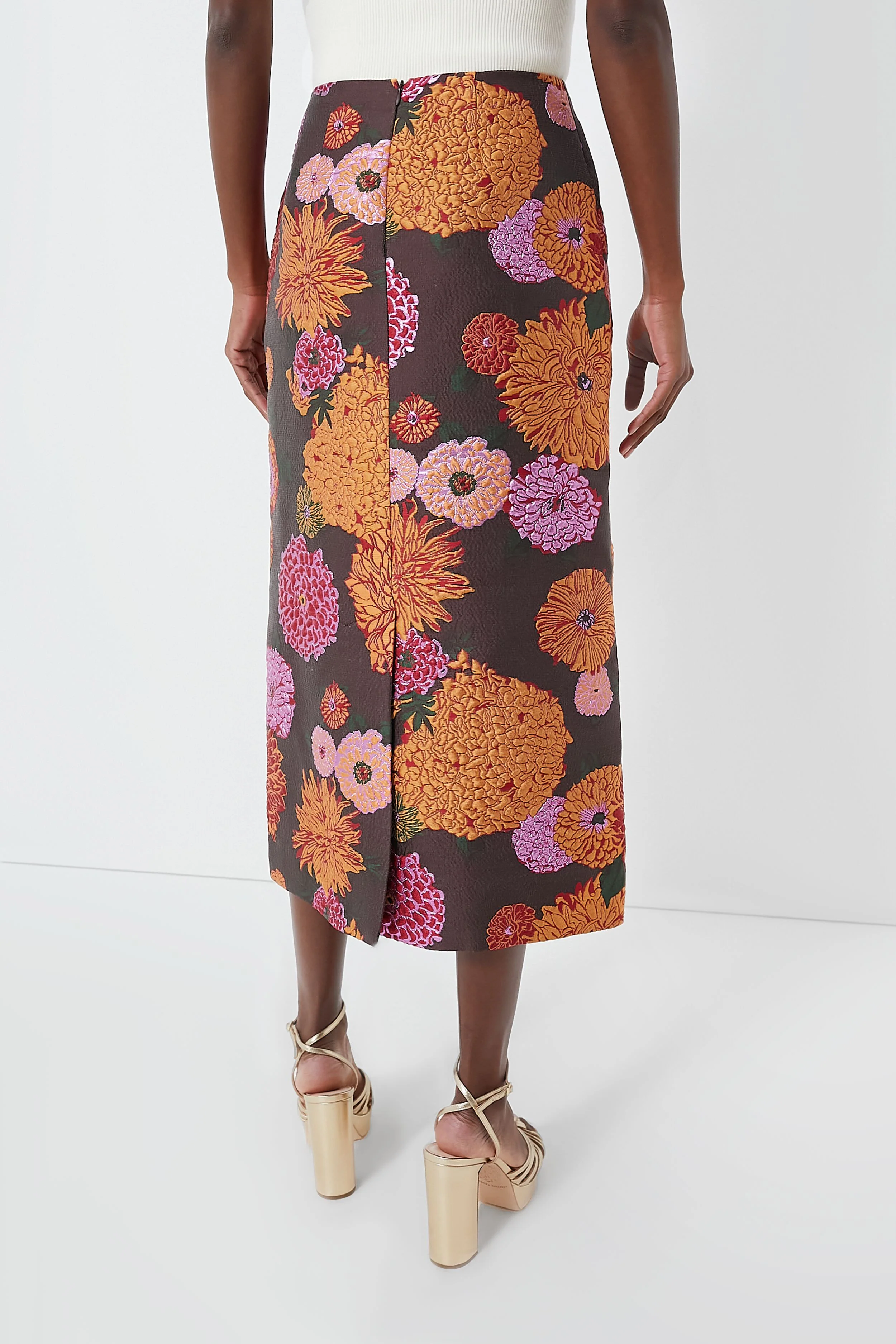 Jacquard Gyn Pencil Skirt - Image 5