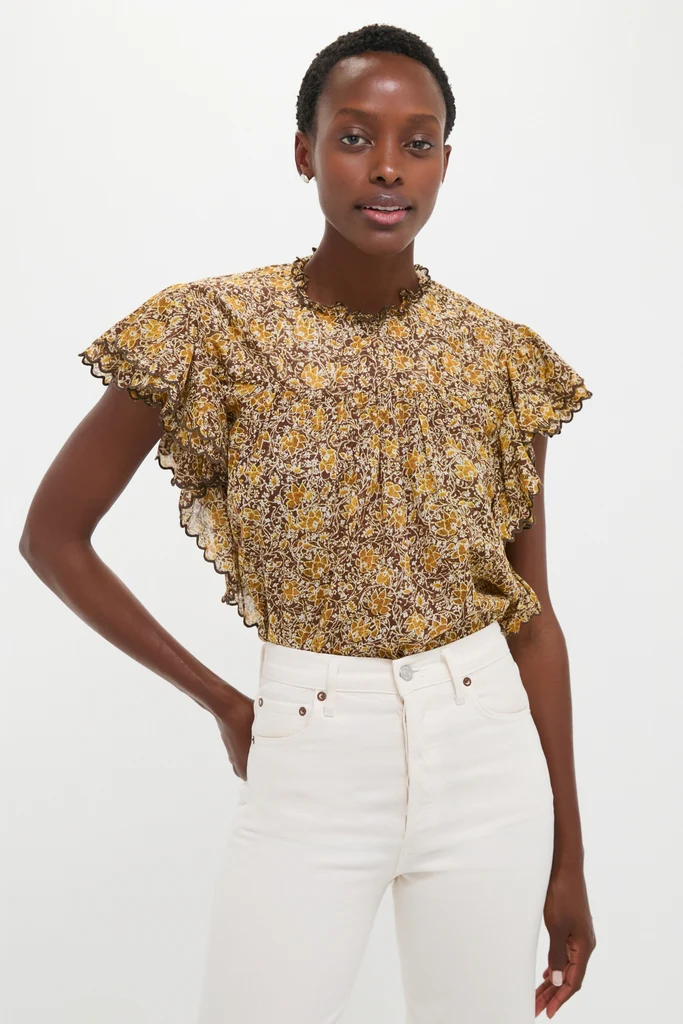 Khaki Daliyane Top