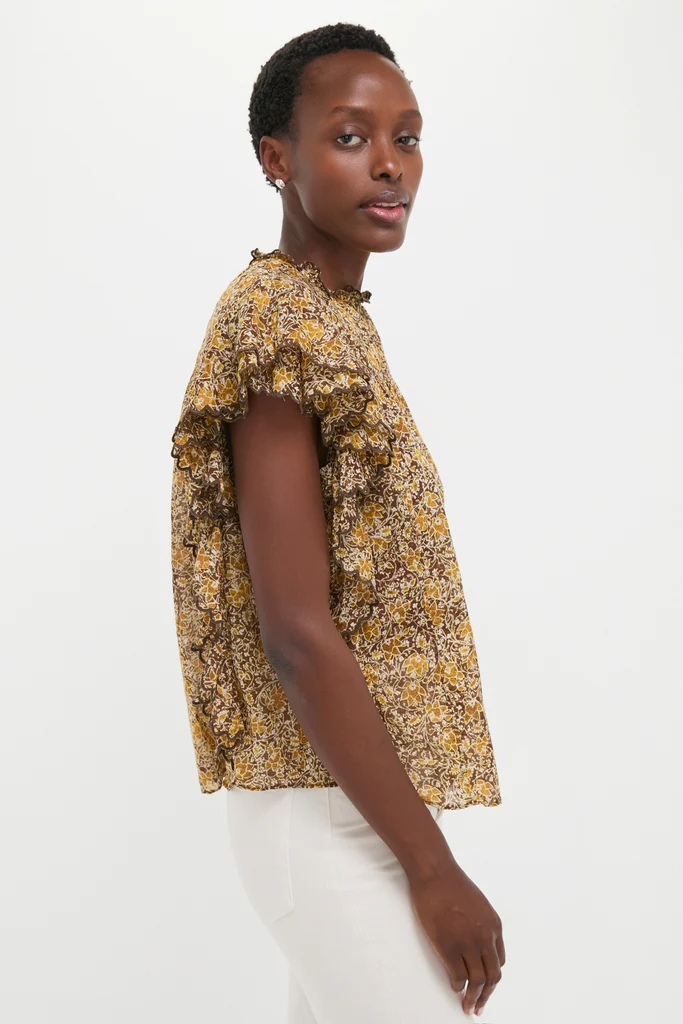 Khaki Daliyane Top - Image 3