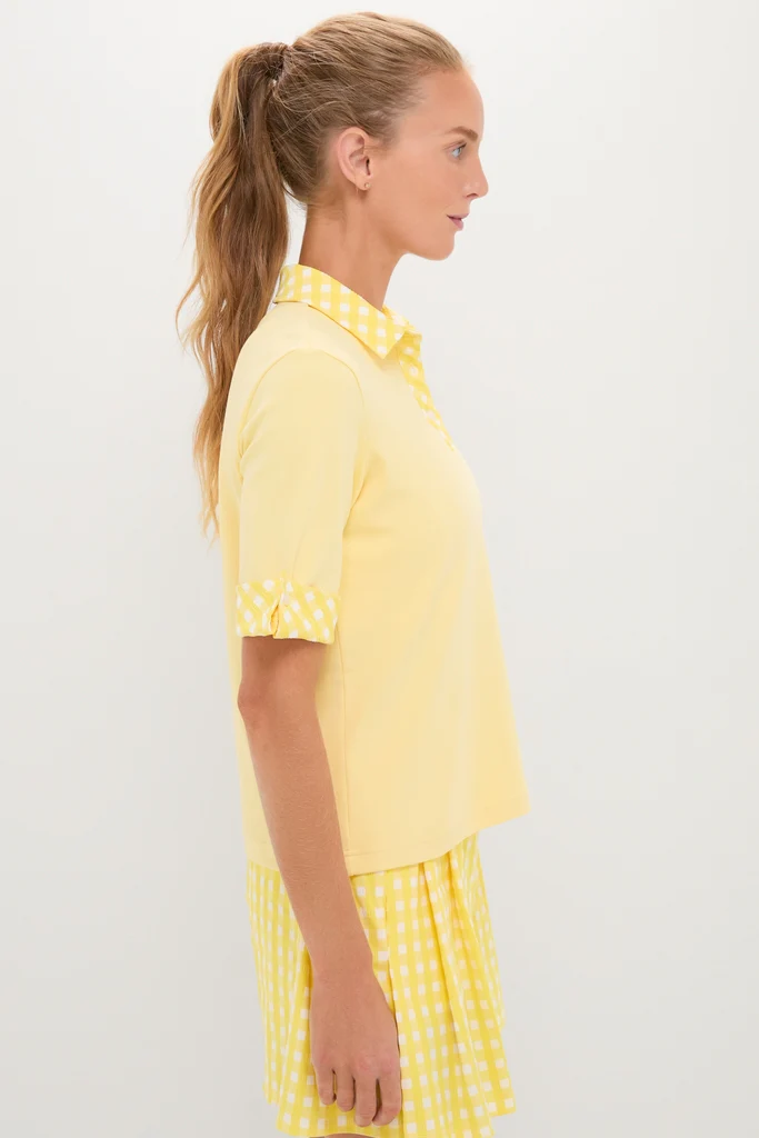 Lemon Yellow Prynn Polo - Image 3