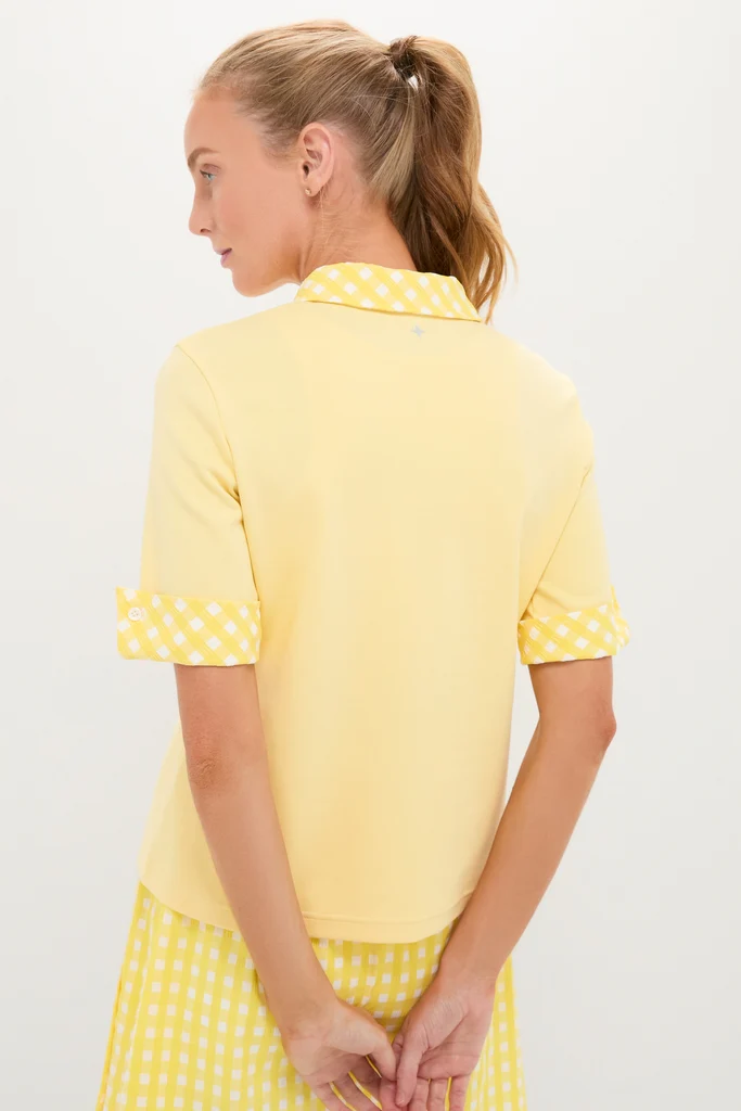 Lemon Yellow Prynn Polo - Image 4