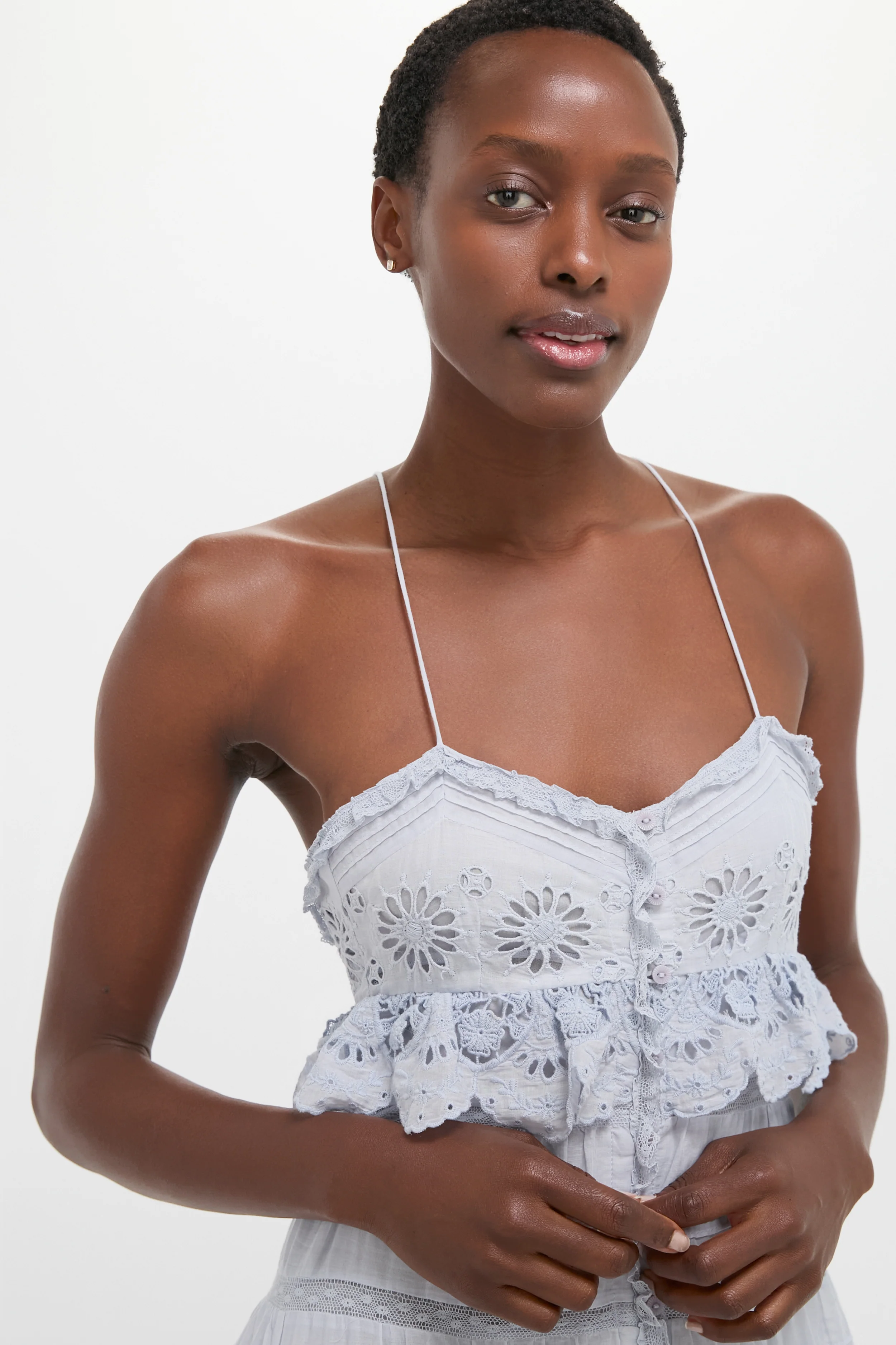 Light Blue Paule Maxi Dress - Image 2