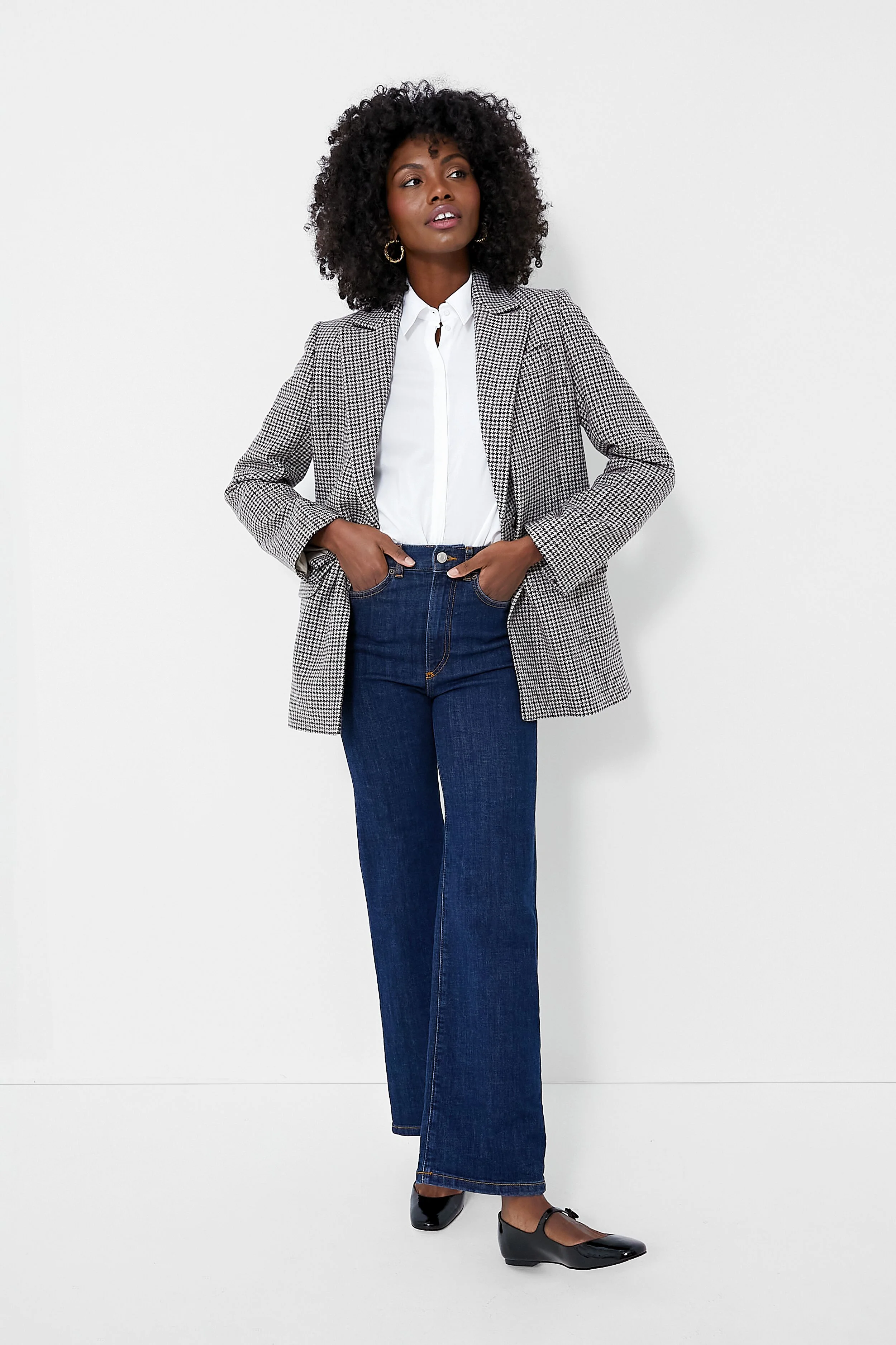 Light Fawn Patrisse Tailored Jacket - Image 2