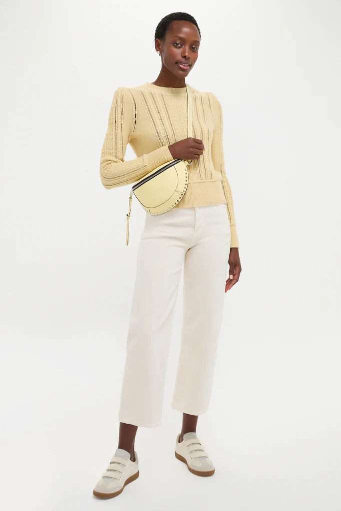 Light Yellow Kalyn Sweater - Image 2