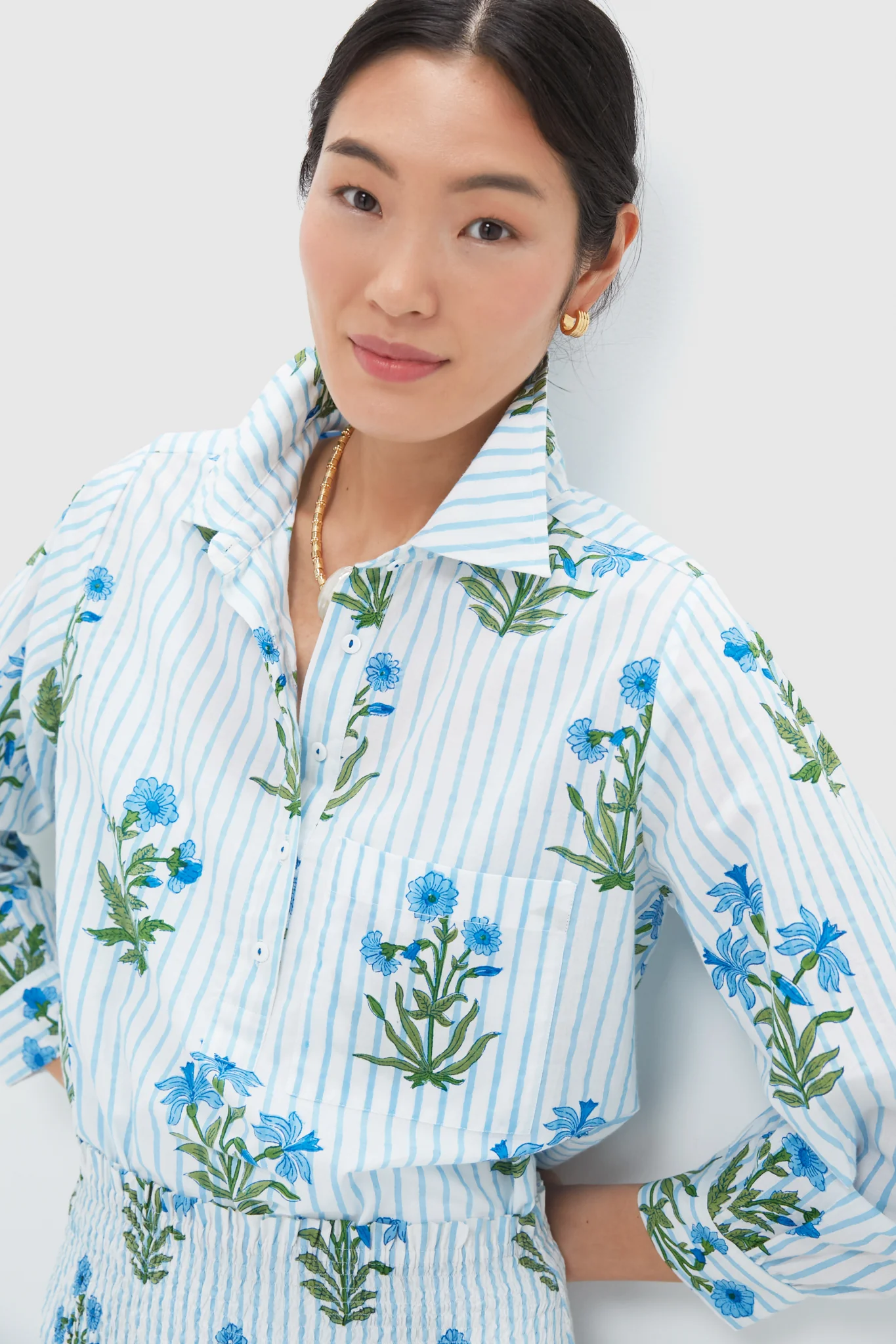 Lily Stripe Alba Shirt - Image 5