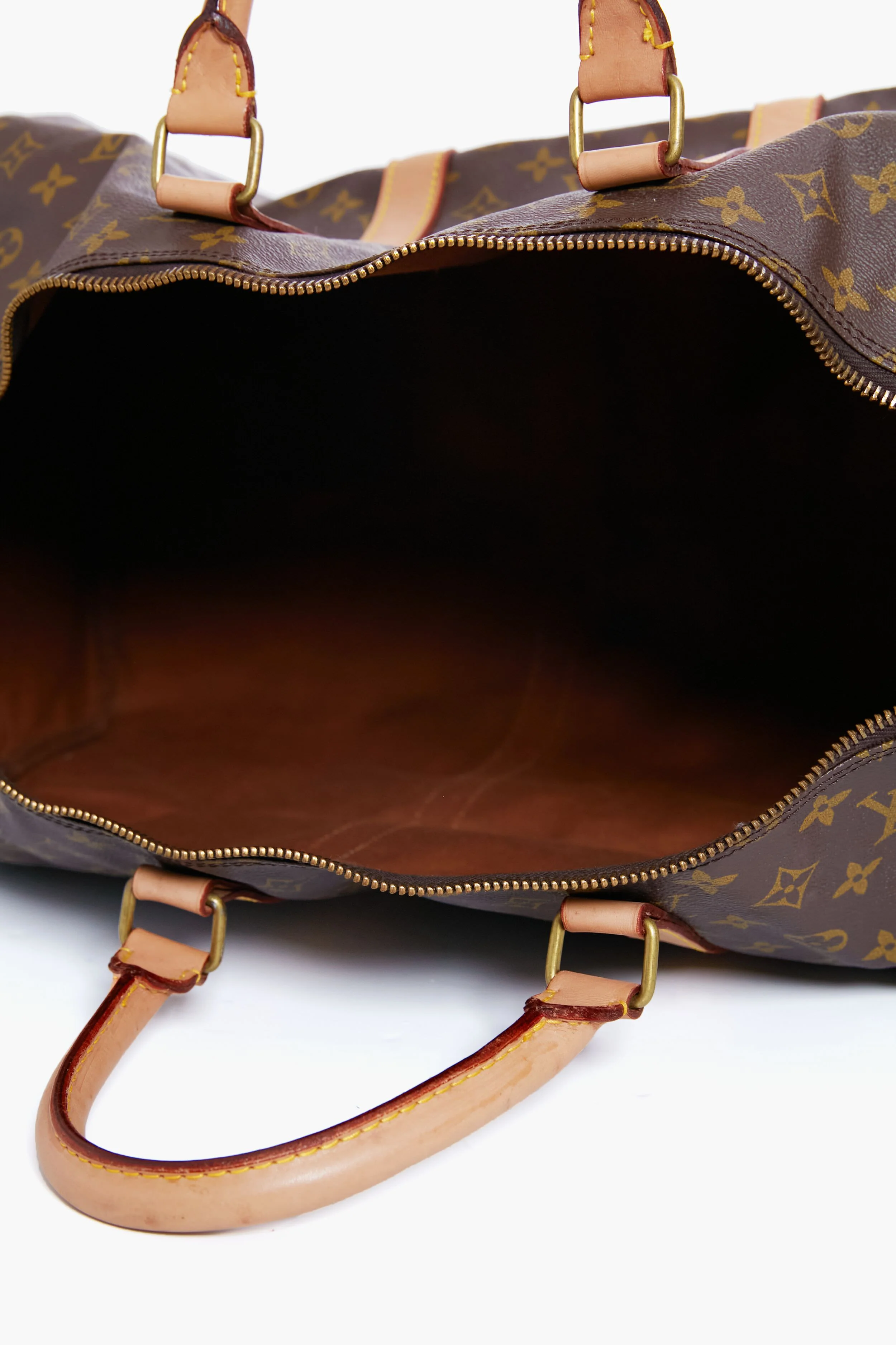 Louis Vuitton Monogram Keepall 55 Boston Bag - Image 3