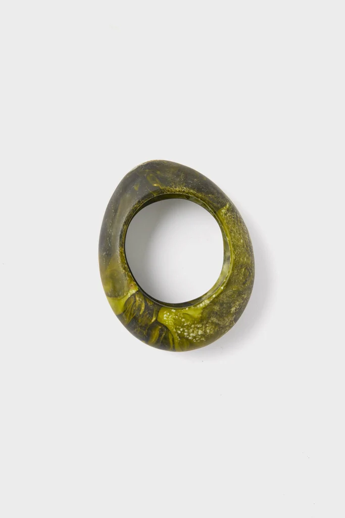 Malachite Rock Large Bangle - Image 4