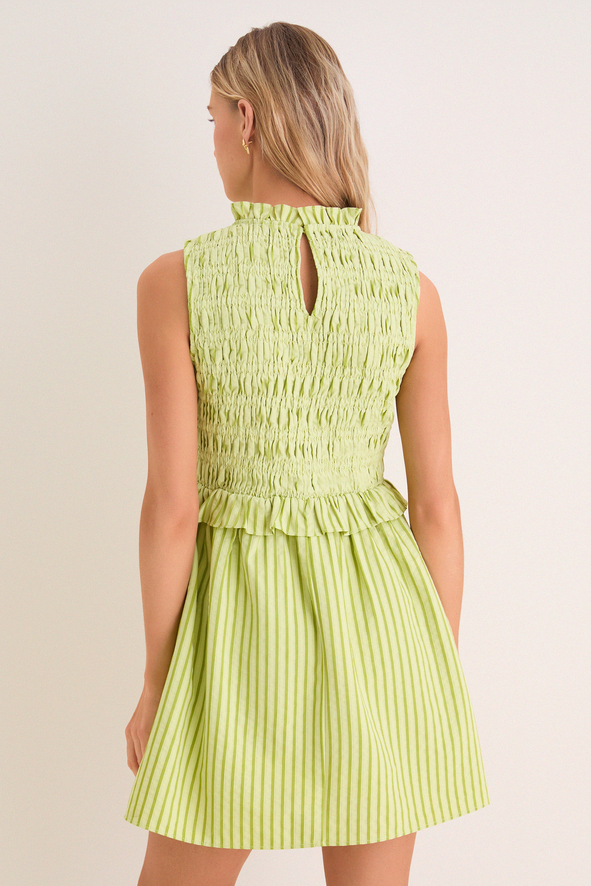 Margarita Stripe Seaton Mini Dress - Image 4
