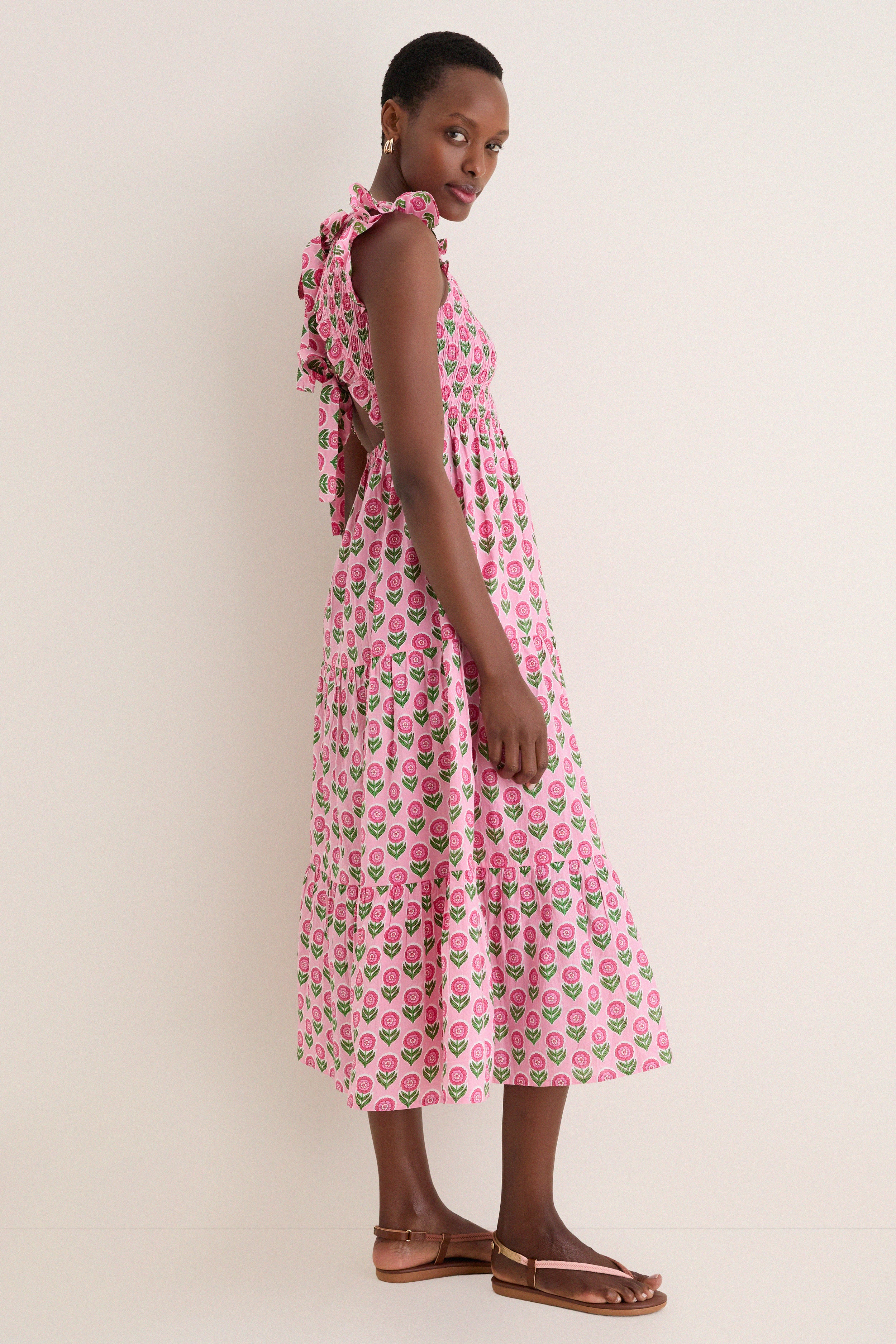 Marigold Blush David Bowie Dress - Image 3