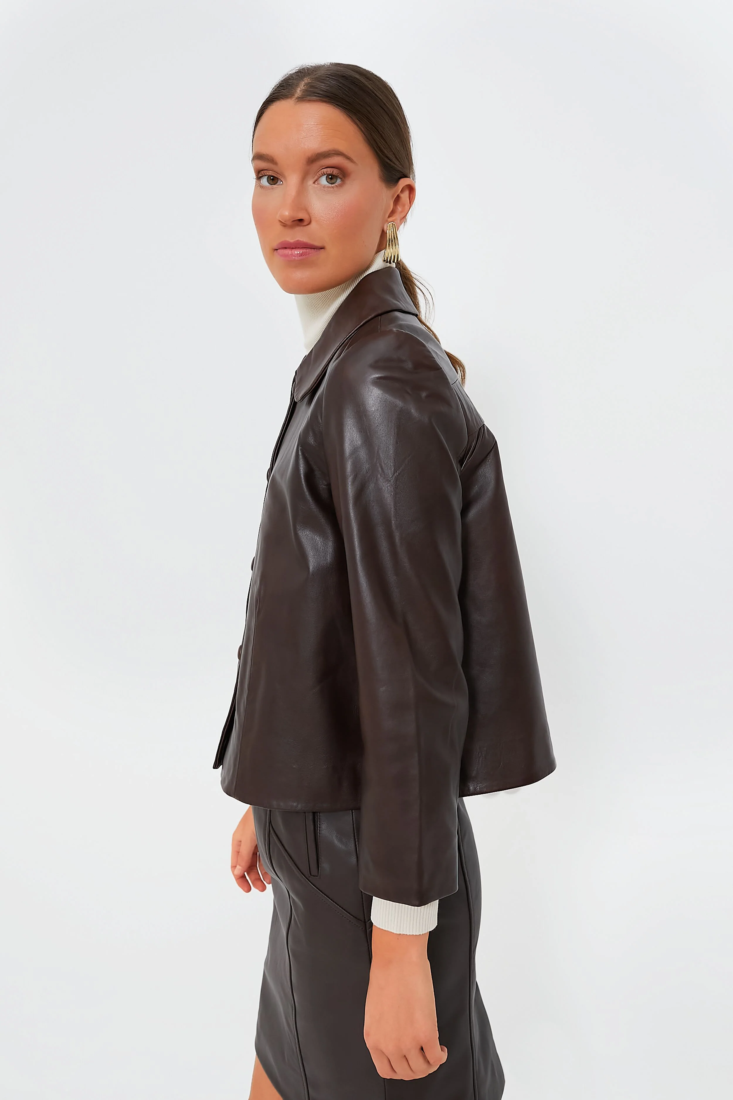 Marron Milo Jacket - Image 3