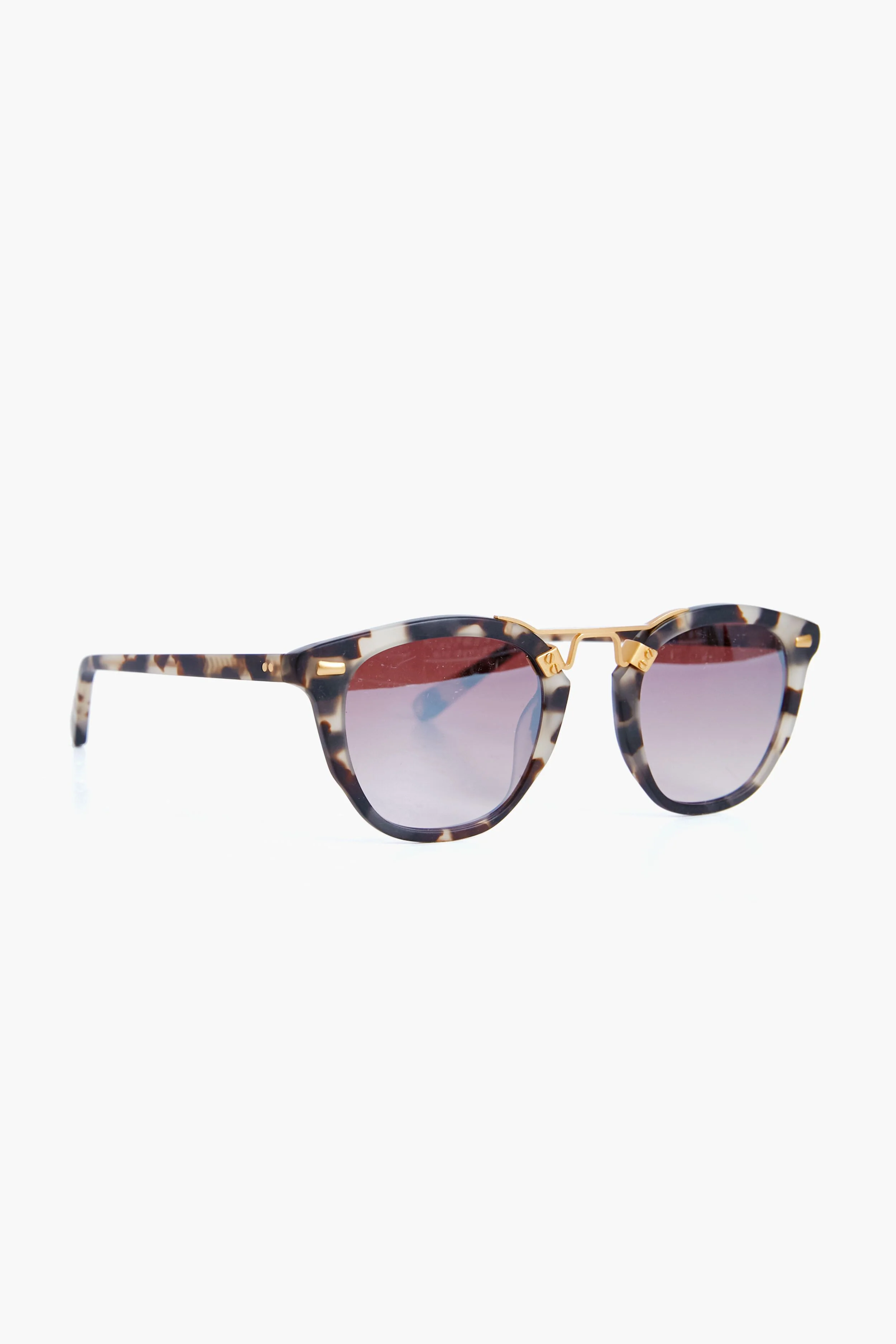 Matte Malt Mirrored 24K Beau Sunglasses - Image 3