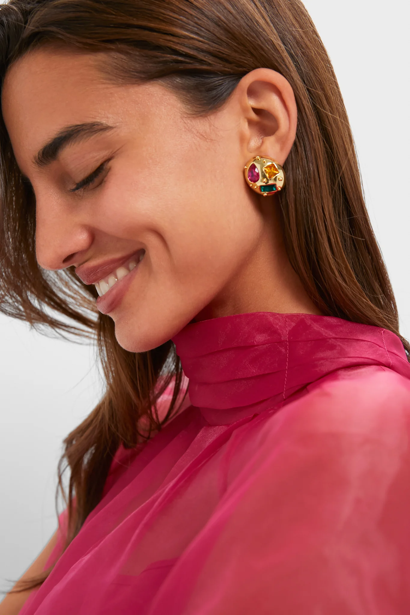 Mixed Crystal Lucy Studs - Image 2