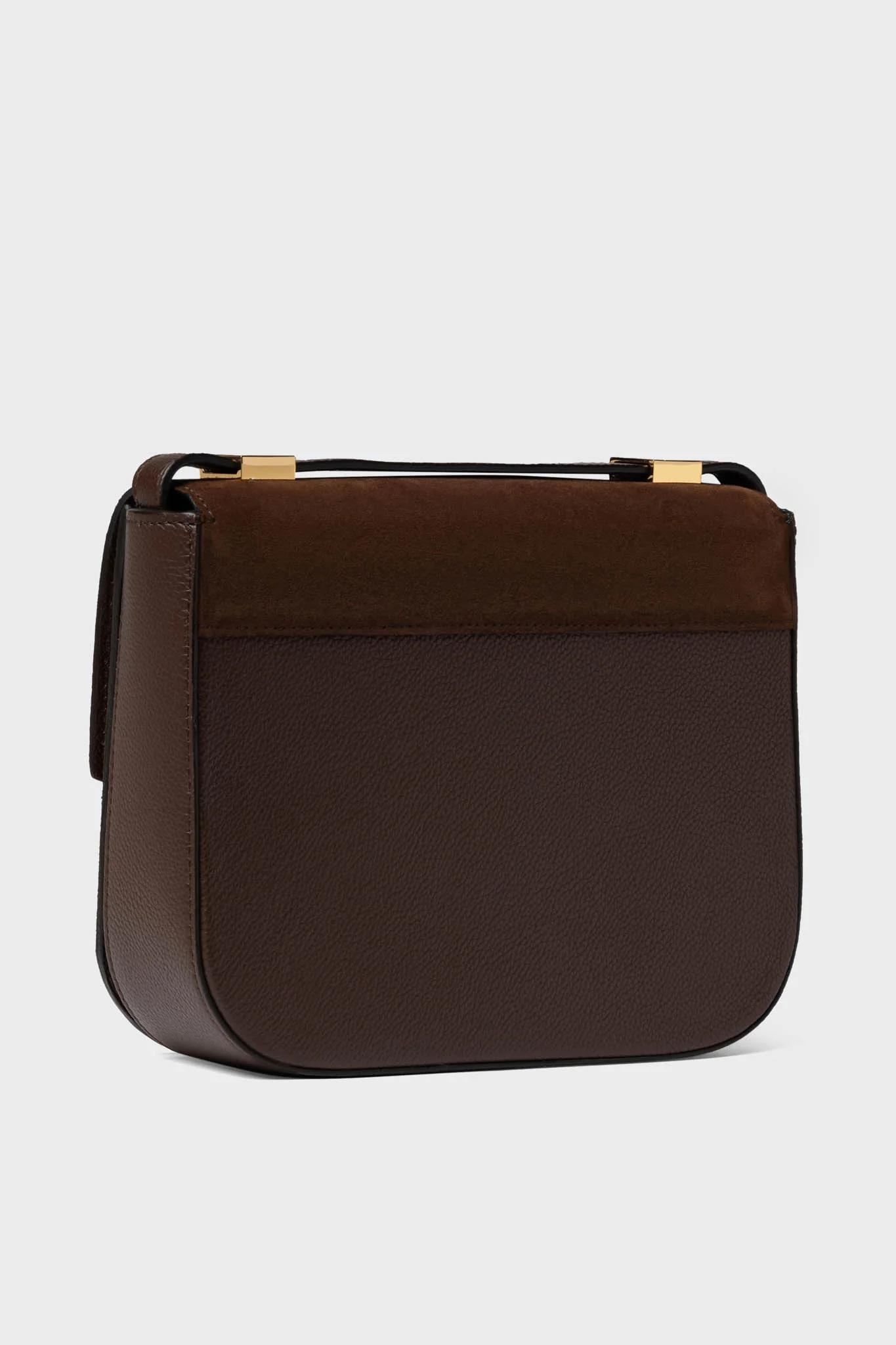 Mocha Suede Vancouver Bag - Image 4