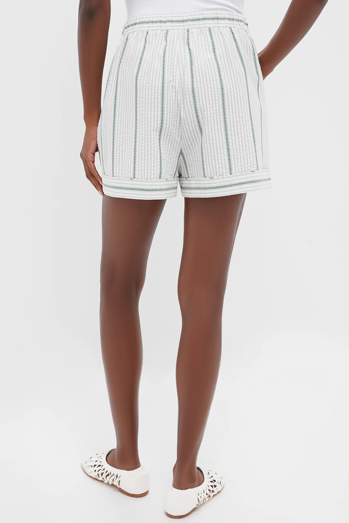 Mondego Stripe Seersucker Novah Short - Image 4