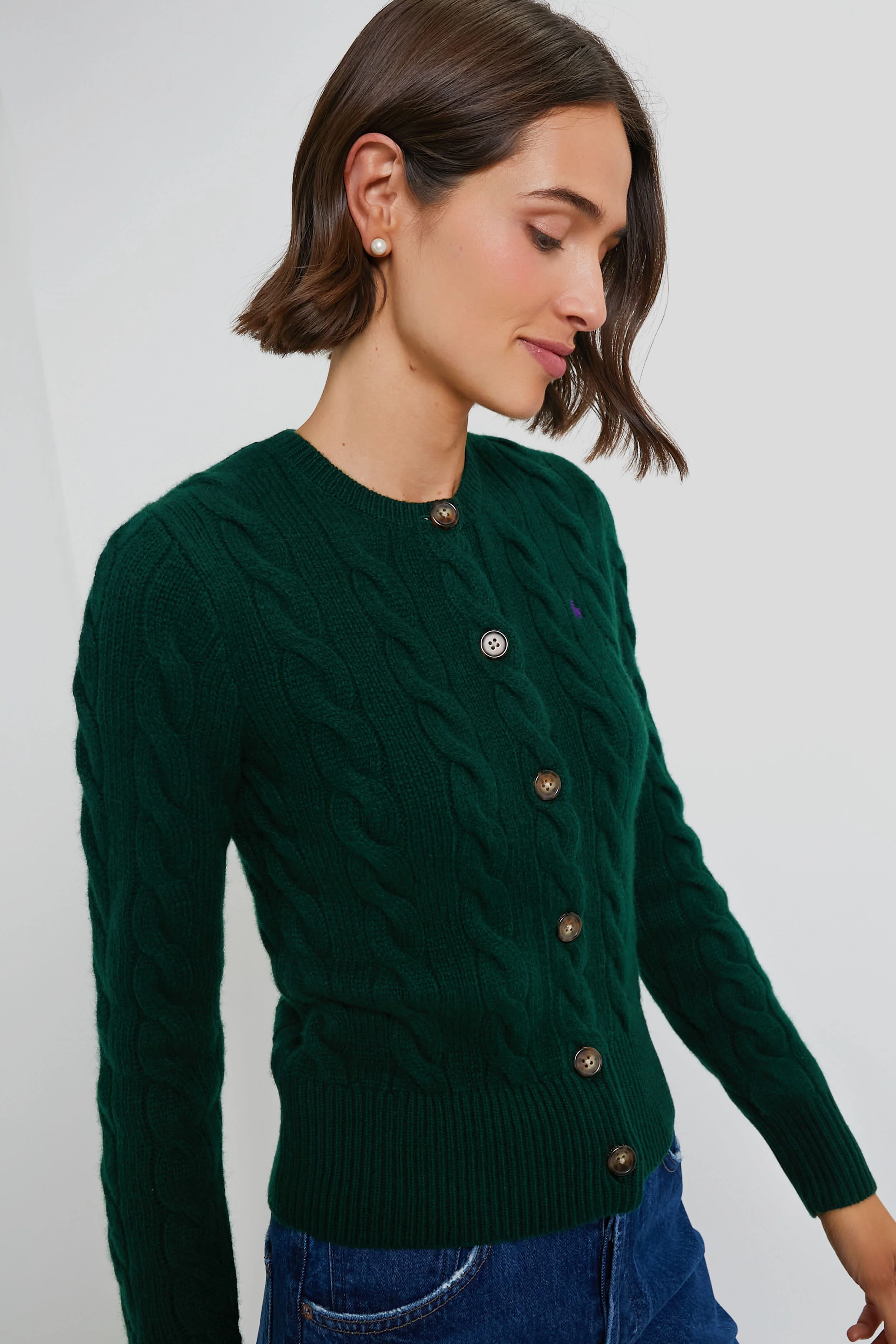 Moss Agate Long Sleeve Cardigan - Image 3