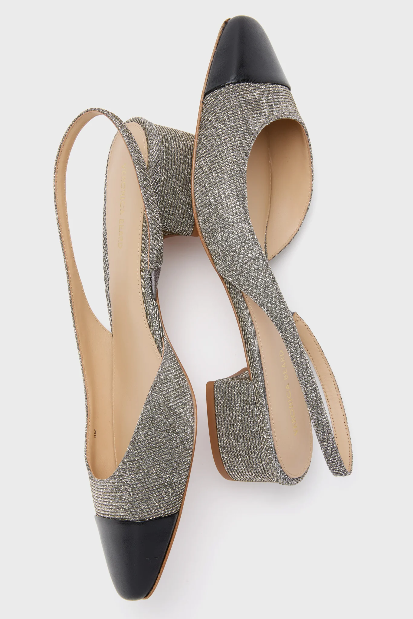 Multi Black Cecile Sling Back Heels - Image 5