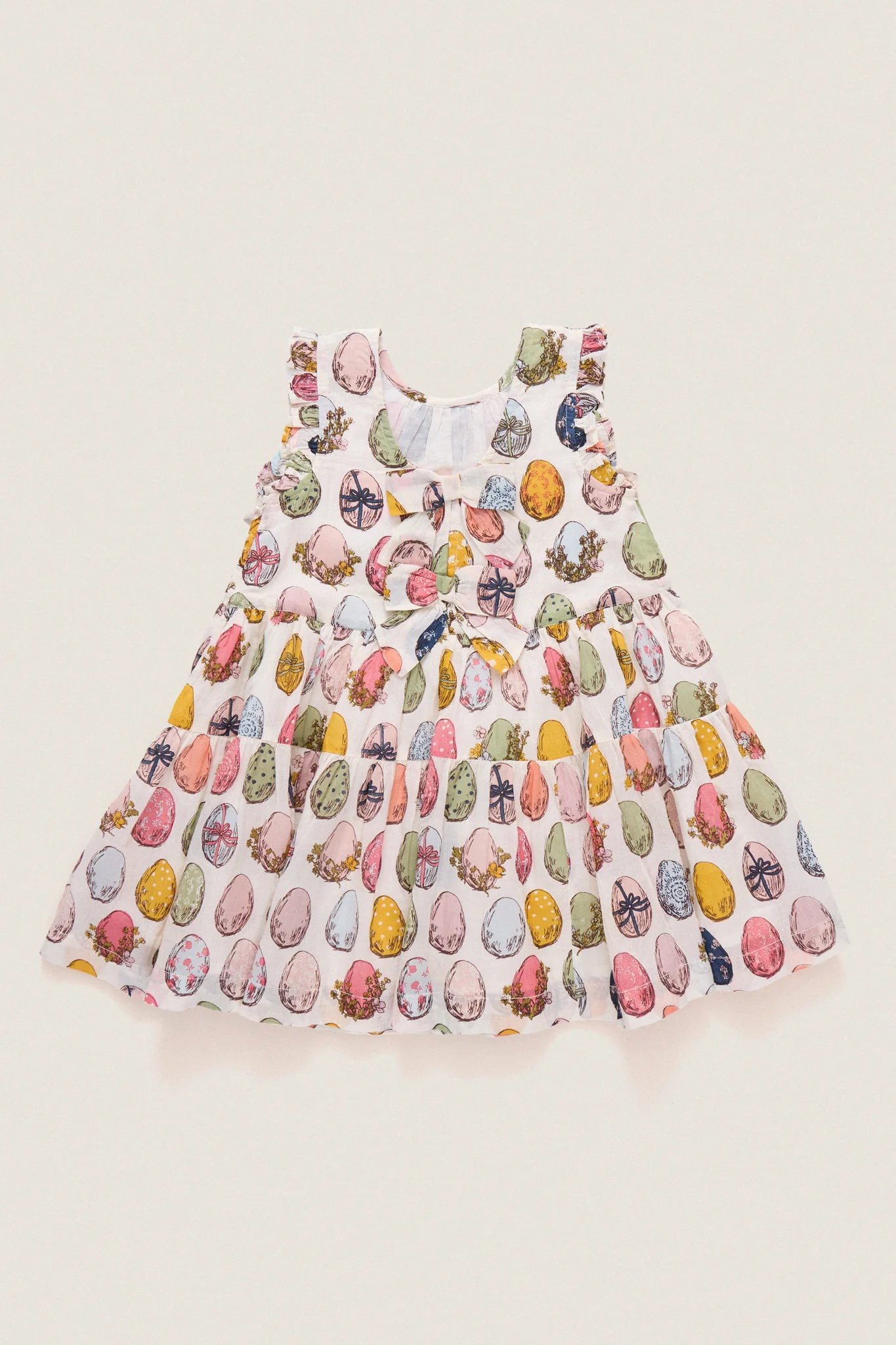 Multi Eggs Eloise Ruffle Dress - Image 3