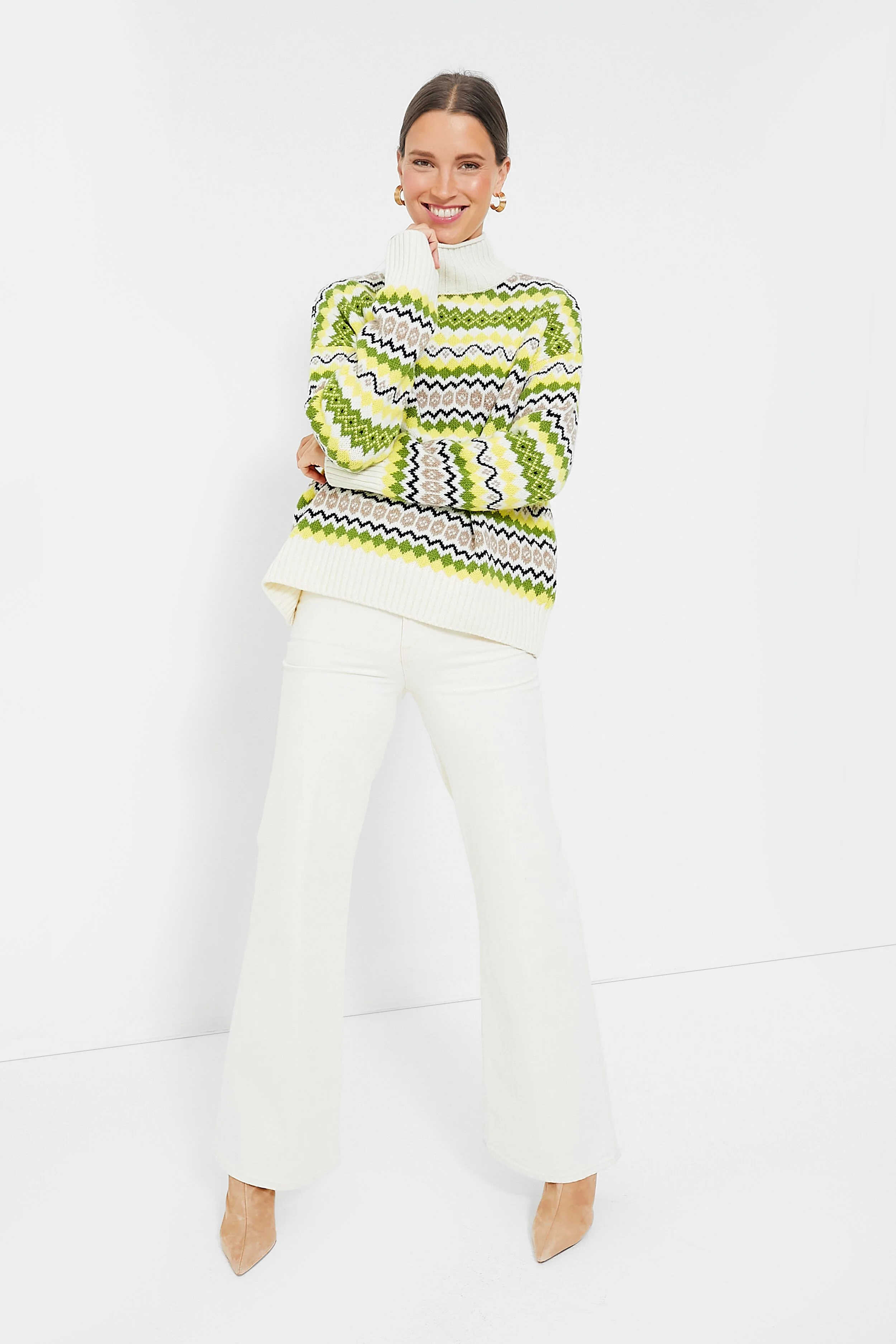 Multi Holkham Knit Sweater - Image 2