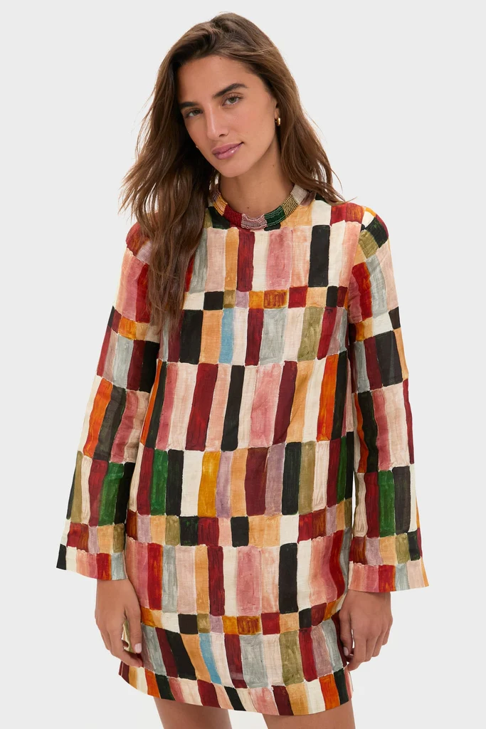 Multi Marjorelle Mini Dress - Image 3