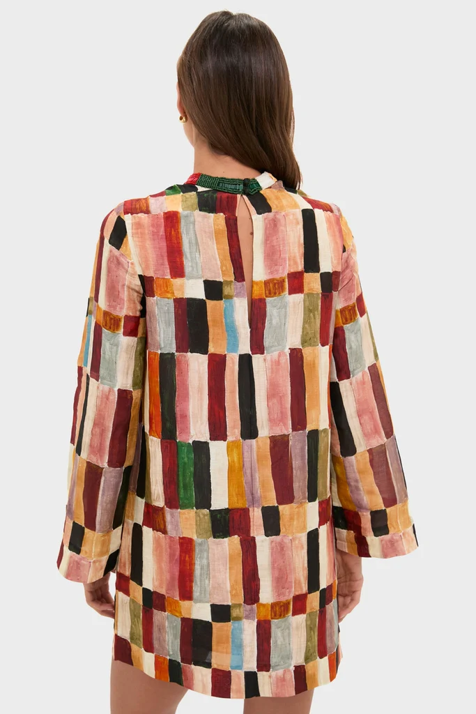 Multi Marjorelle Mini Dress - Image 4