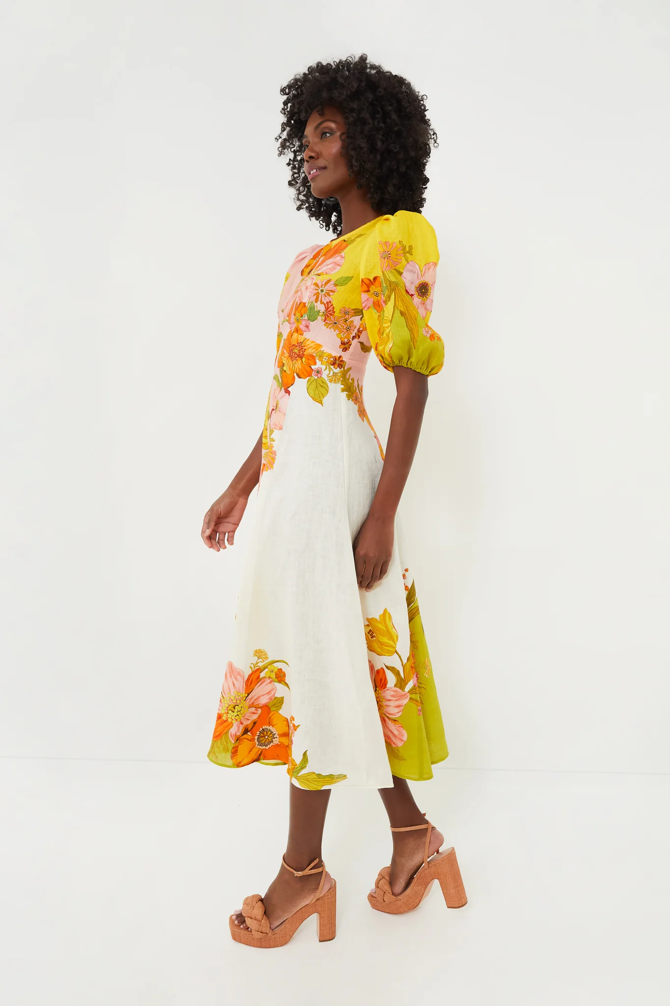 Multi Silas Midi Dress - Image 3