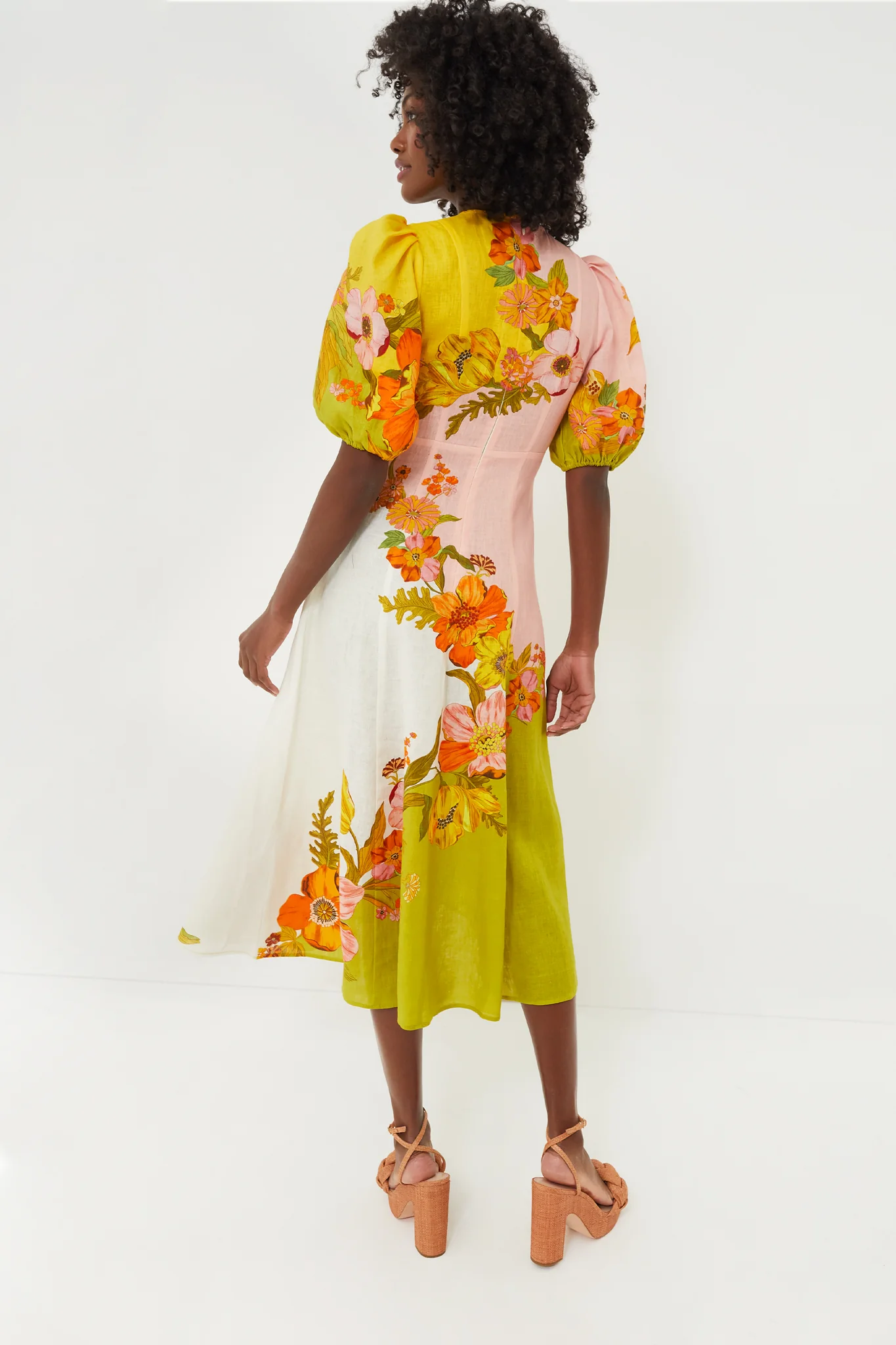 Multi Silas Midi Dress - Image 4