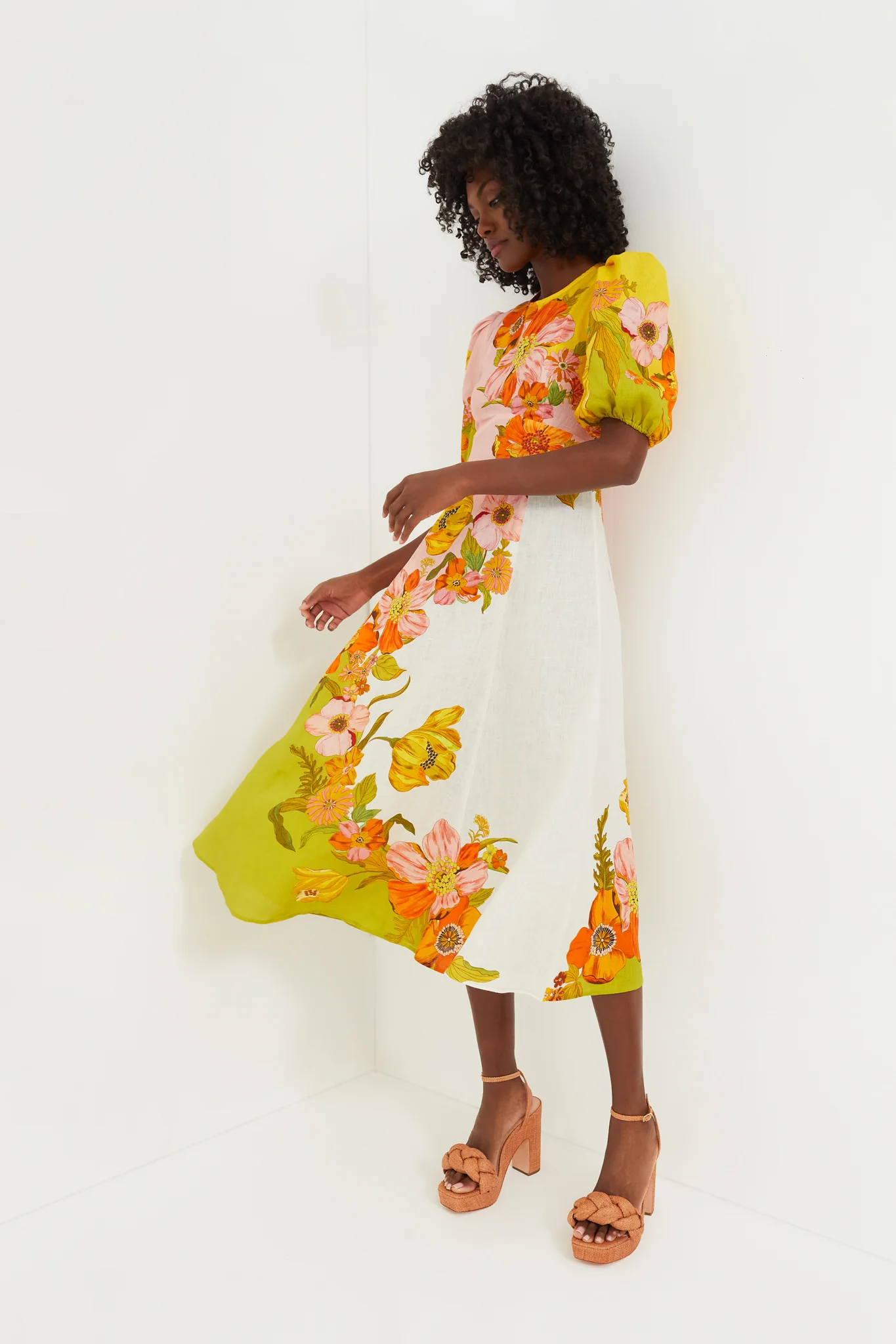 Multi Silas Midi Dress - Image 6