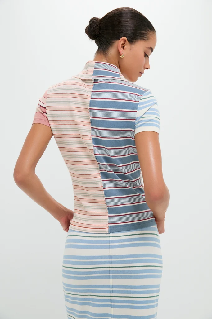 Multicolor Stripe Polo - Image 4