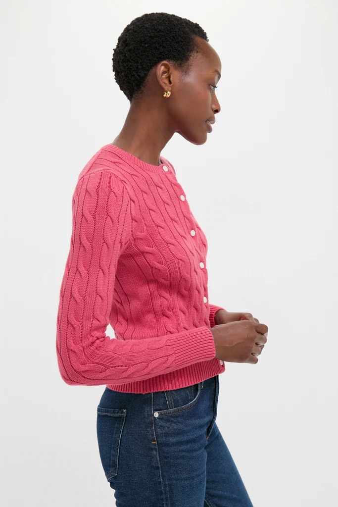Nantucket Red Cardigan - Image 3