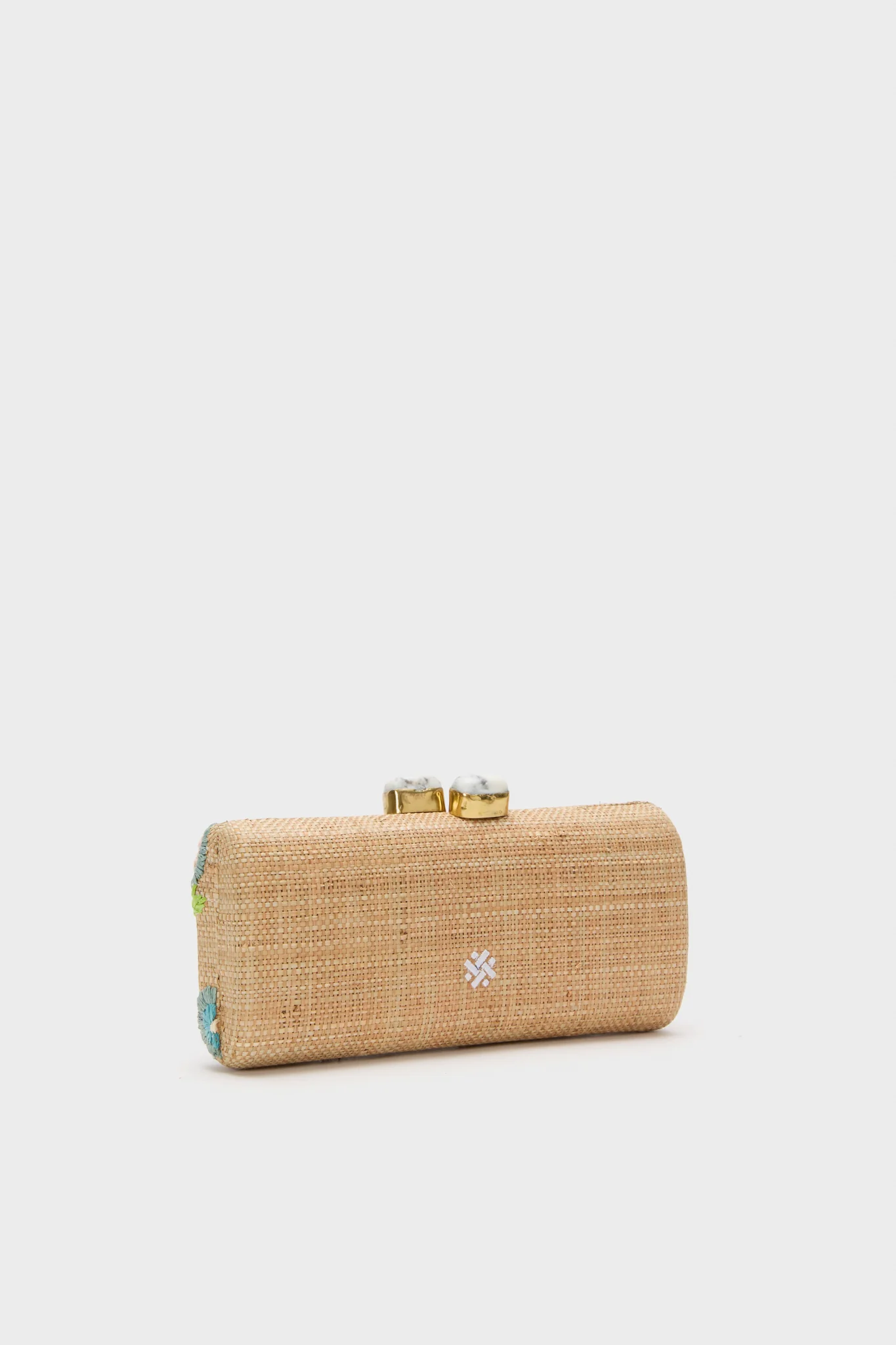 Natural and Pastel Petite Fleur Clutch - Image 6