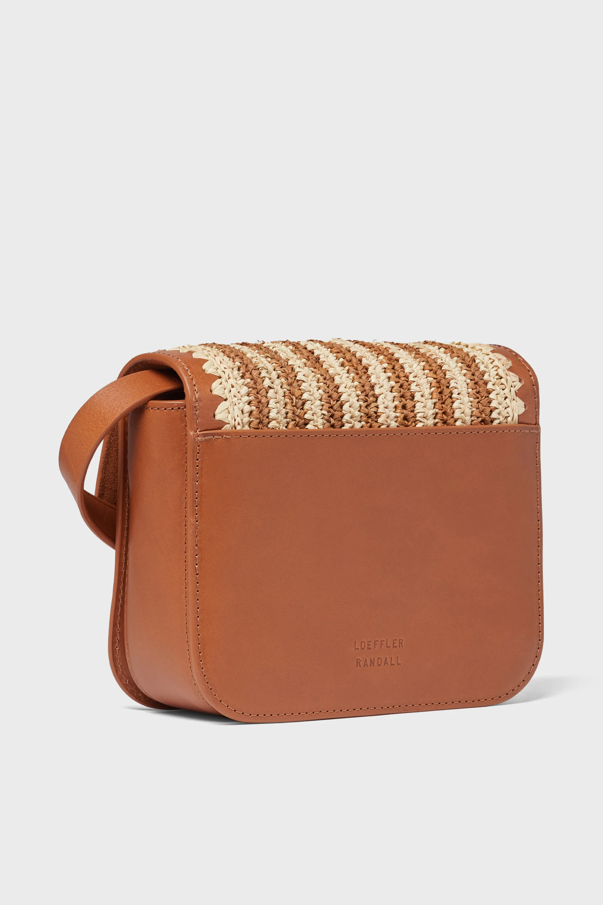 Natural Brown Kenton Crochet Crossbody - Image 4