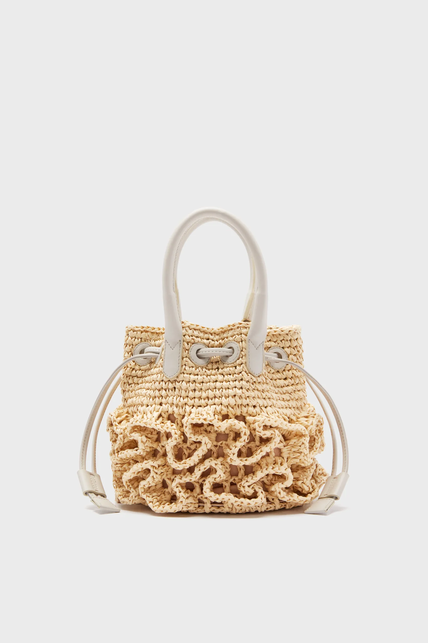 Natural Dahlia Drawstring