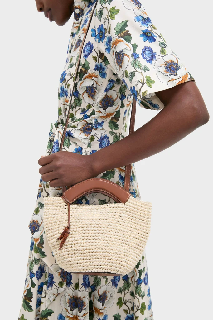 Natural Fique Small Shopper - Image 6