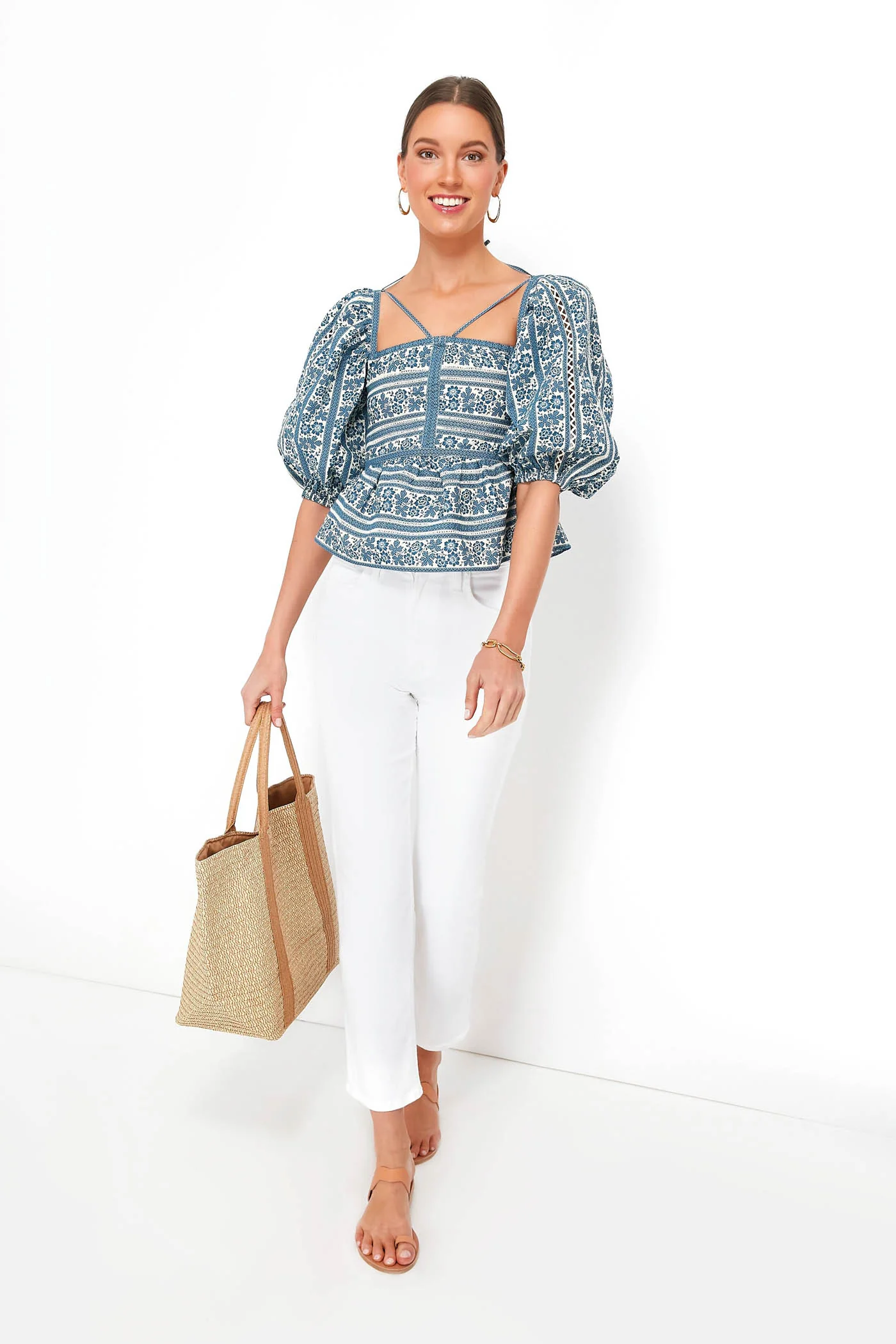 Natural Geraldine Tote - Image 5