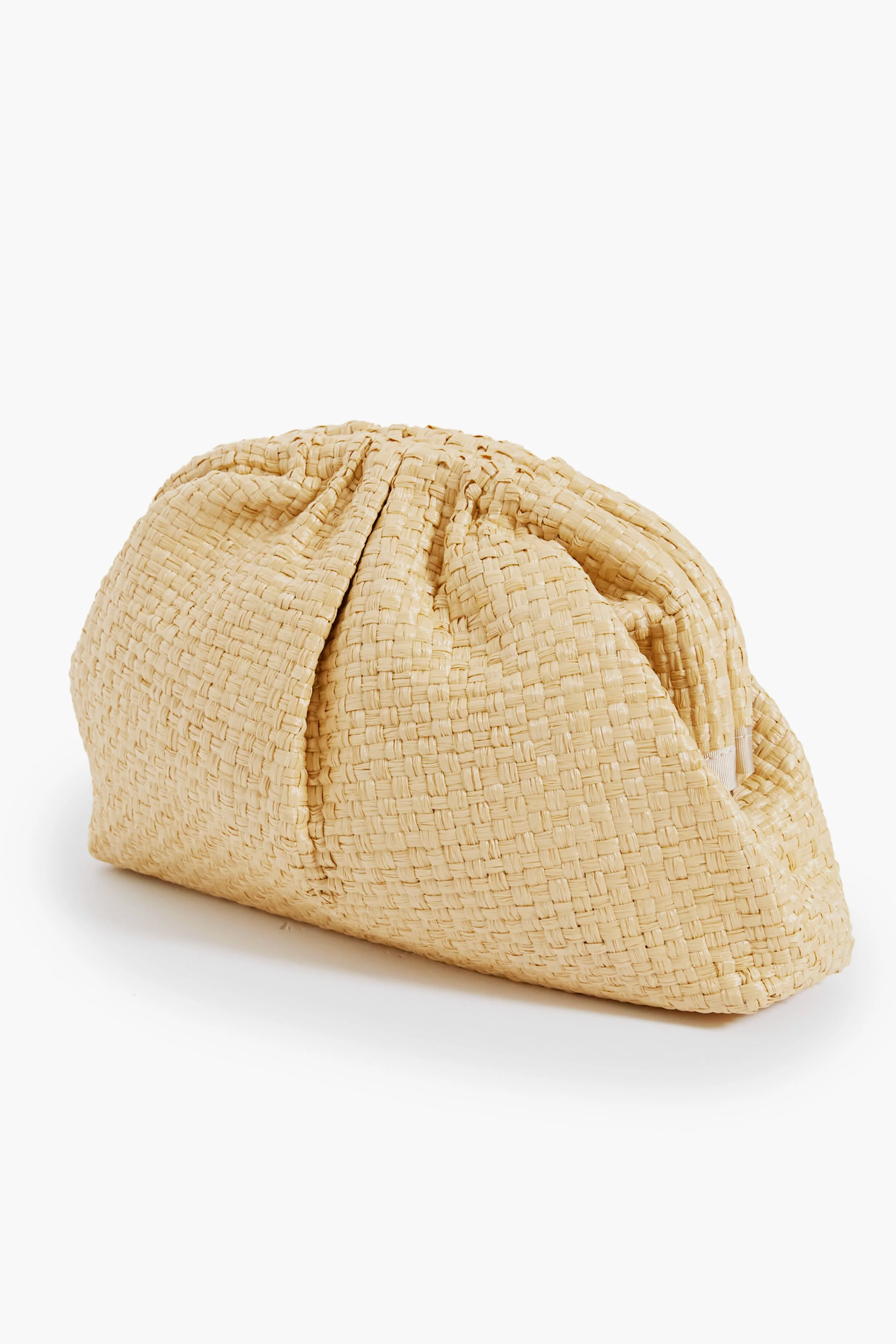 Natural Straw Game Clutch - Image 5