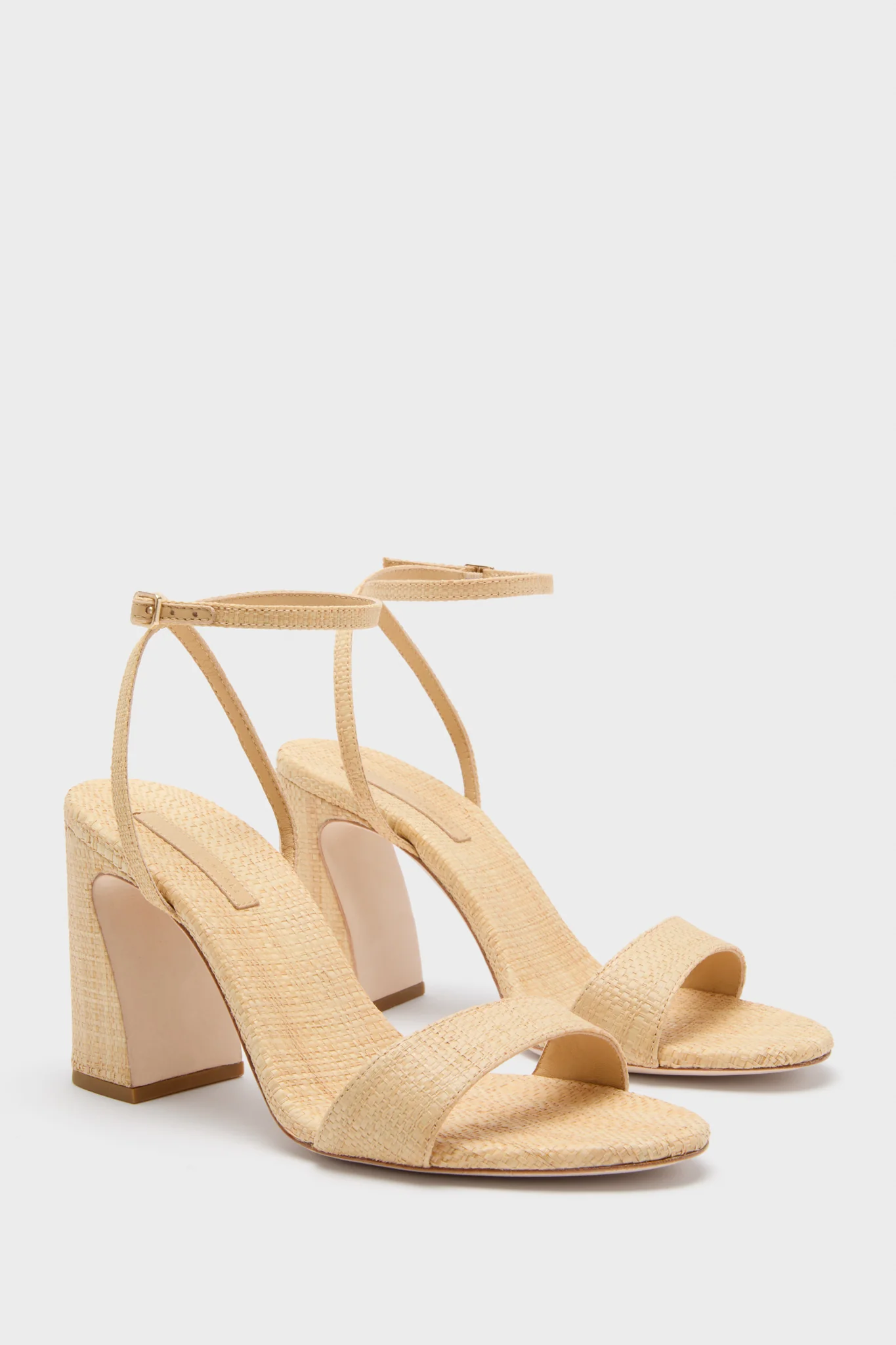 Natural Straw Malia Heels - Image 4