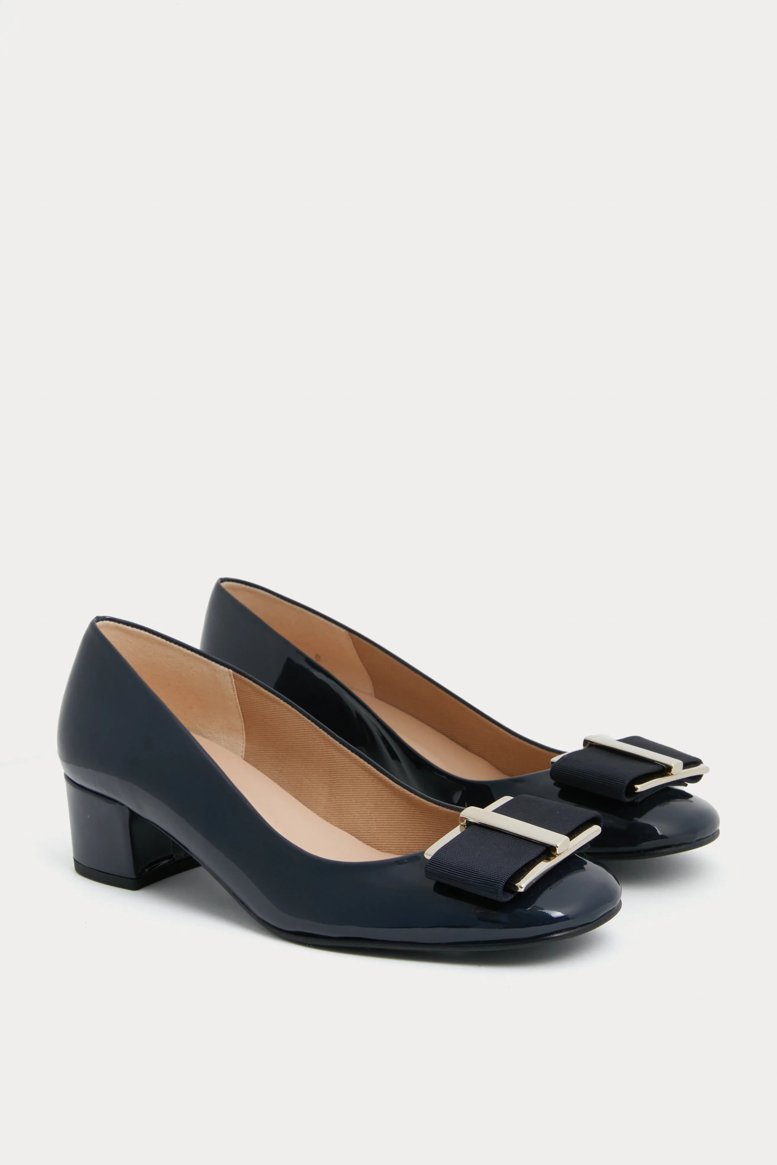 Navy Abby Heels - Image 4