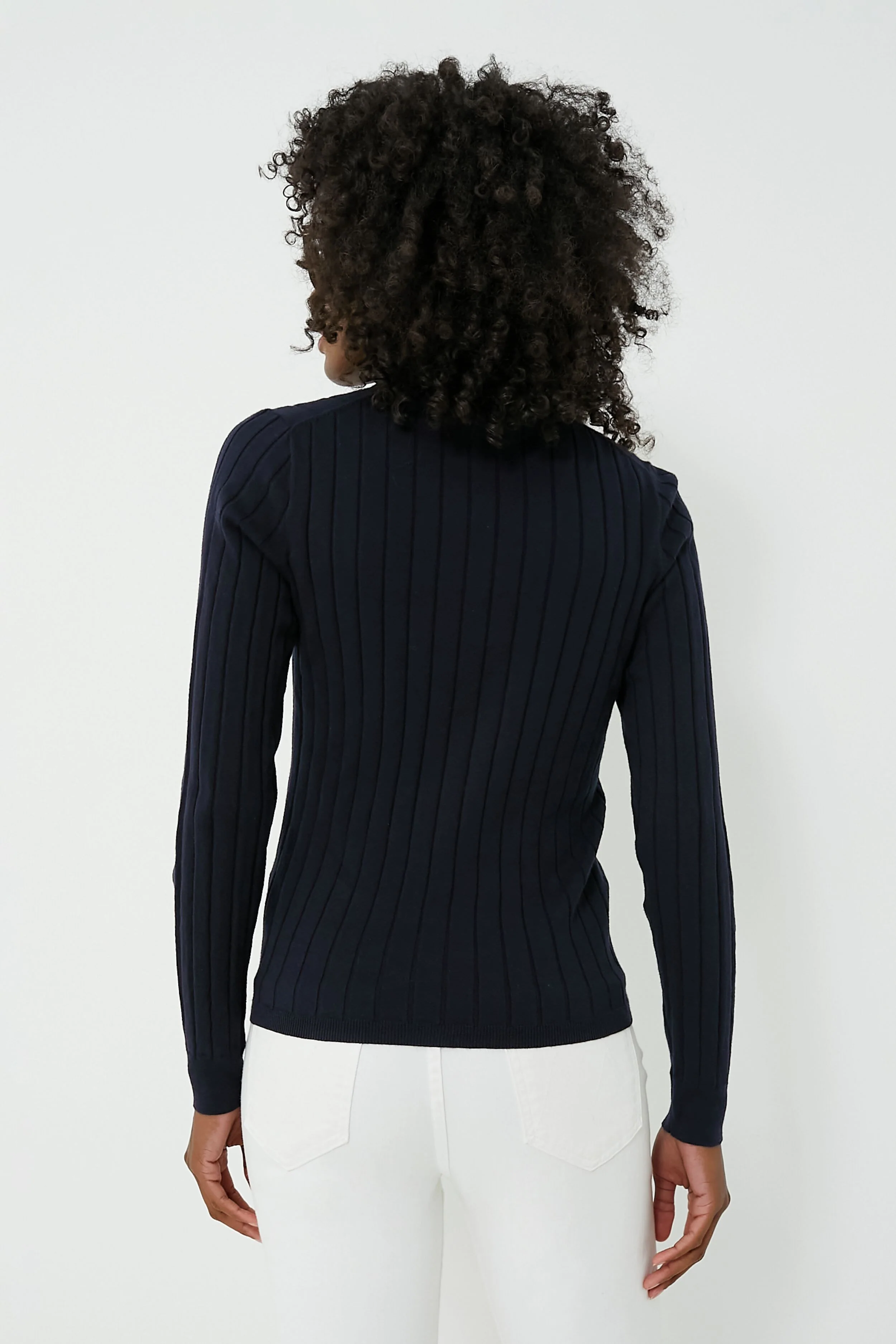 Navy Amanda Polo - Image 4