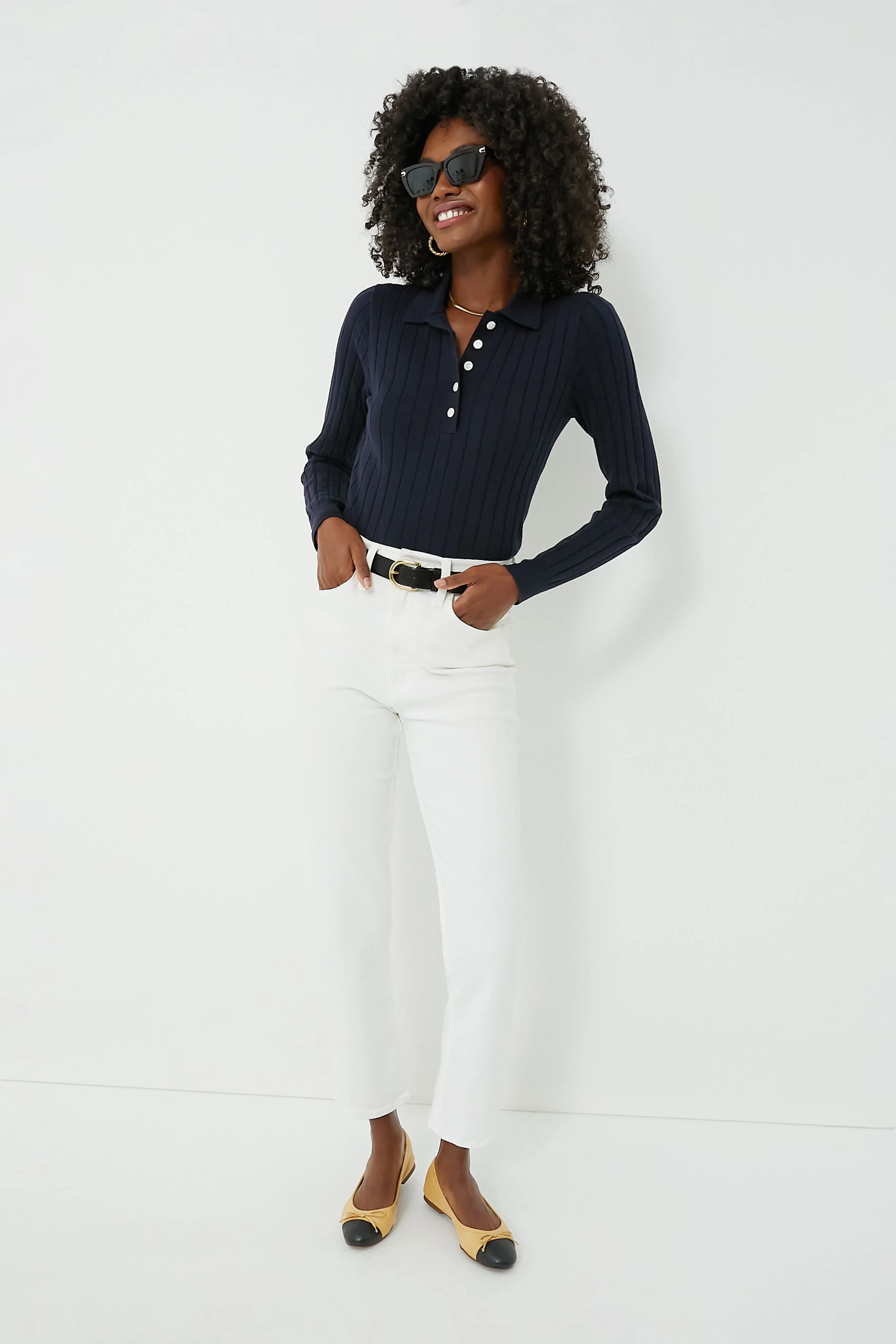 Navy Amanda Polo - Image 6