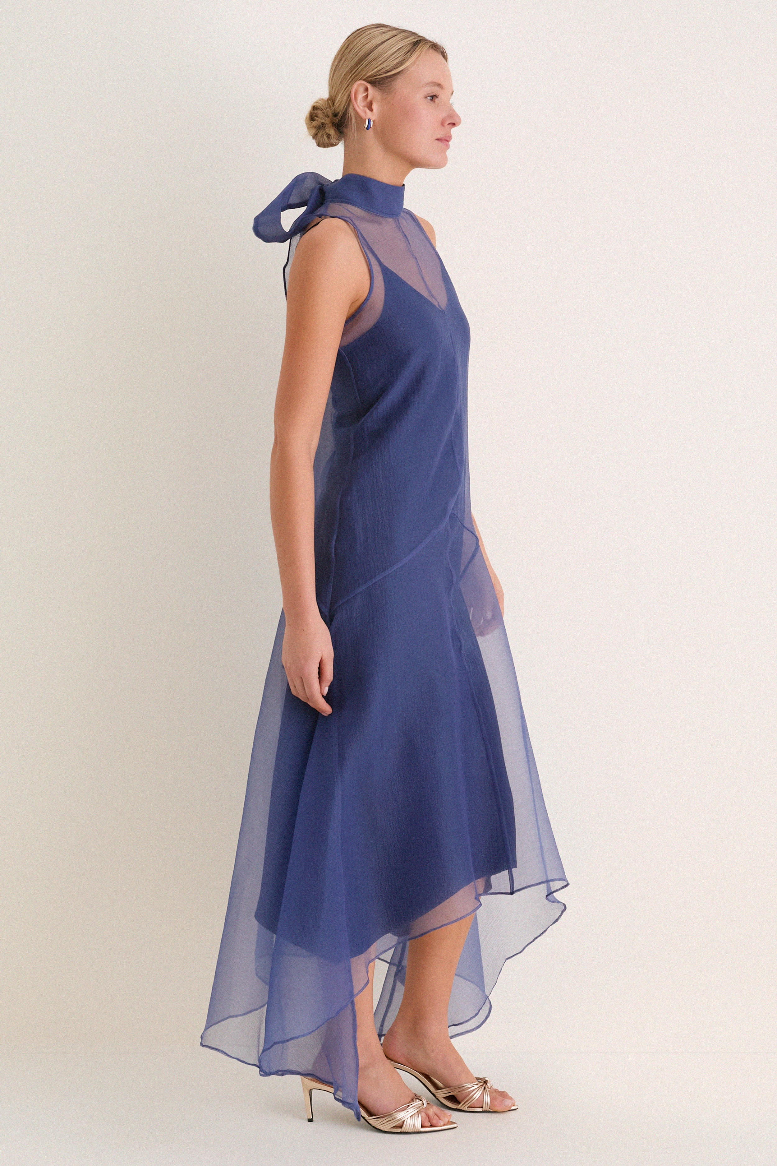 Navy Auden Dress - Image 4