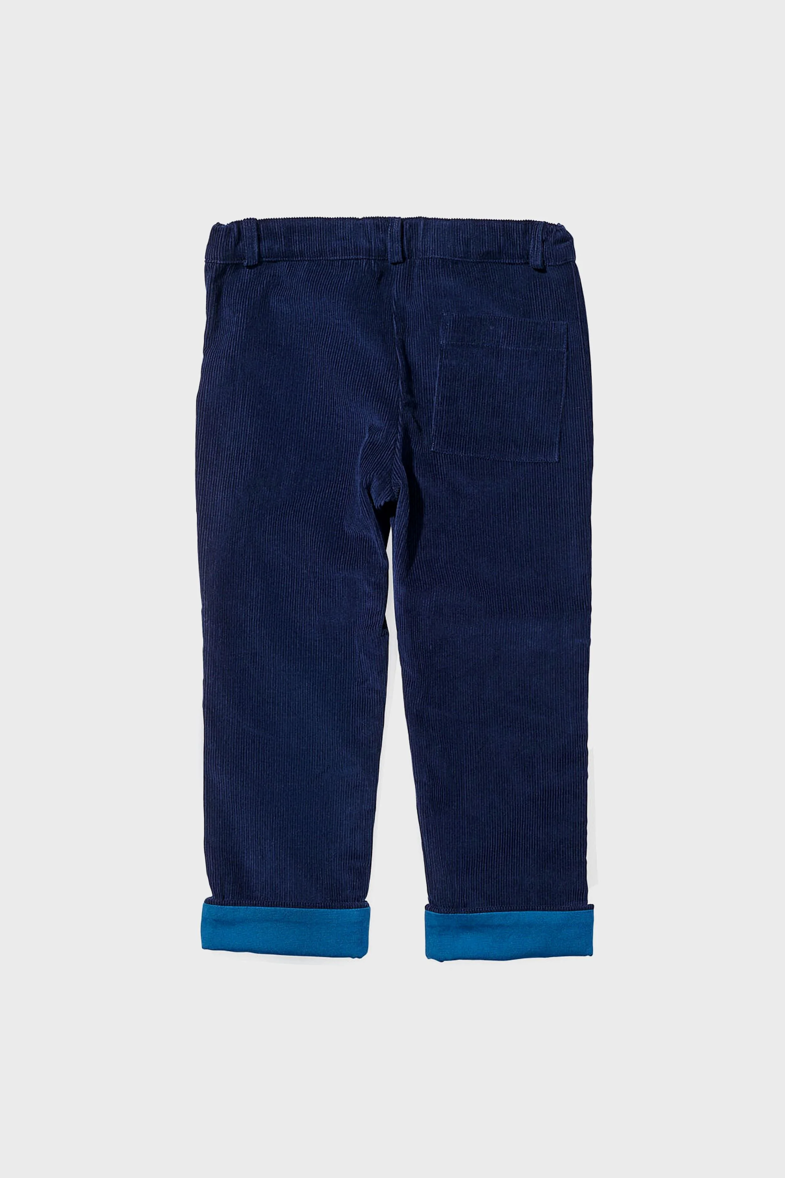 Navy Corduroy Grow Pant - Image 5